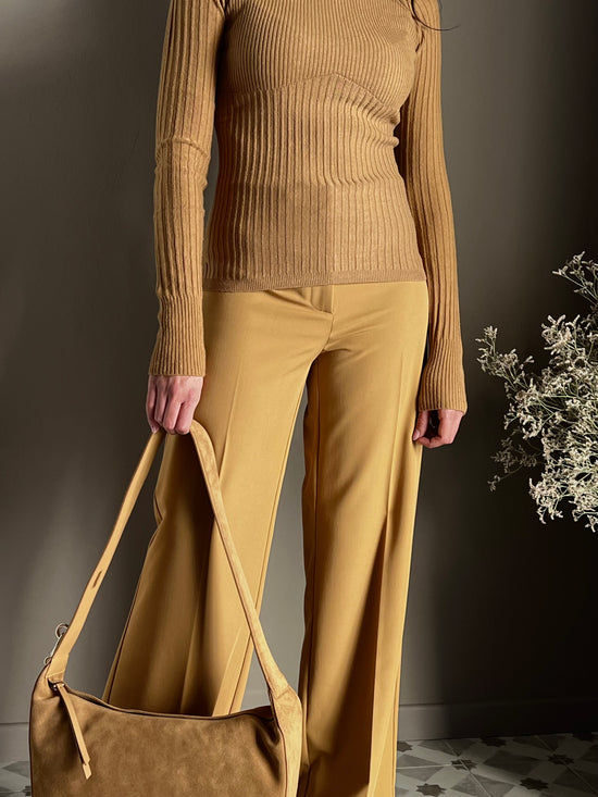 Pantalone fluido Urban beige