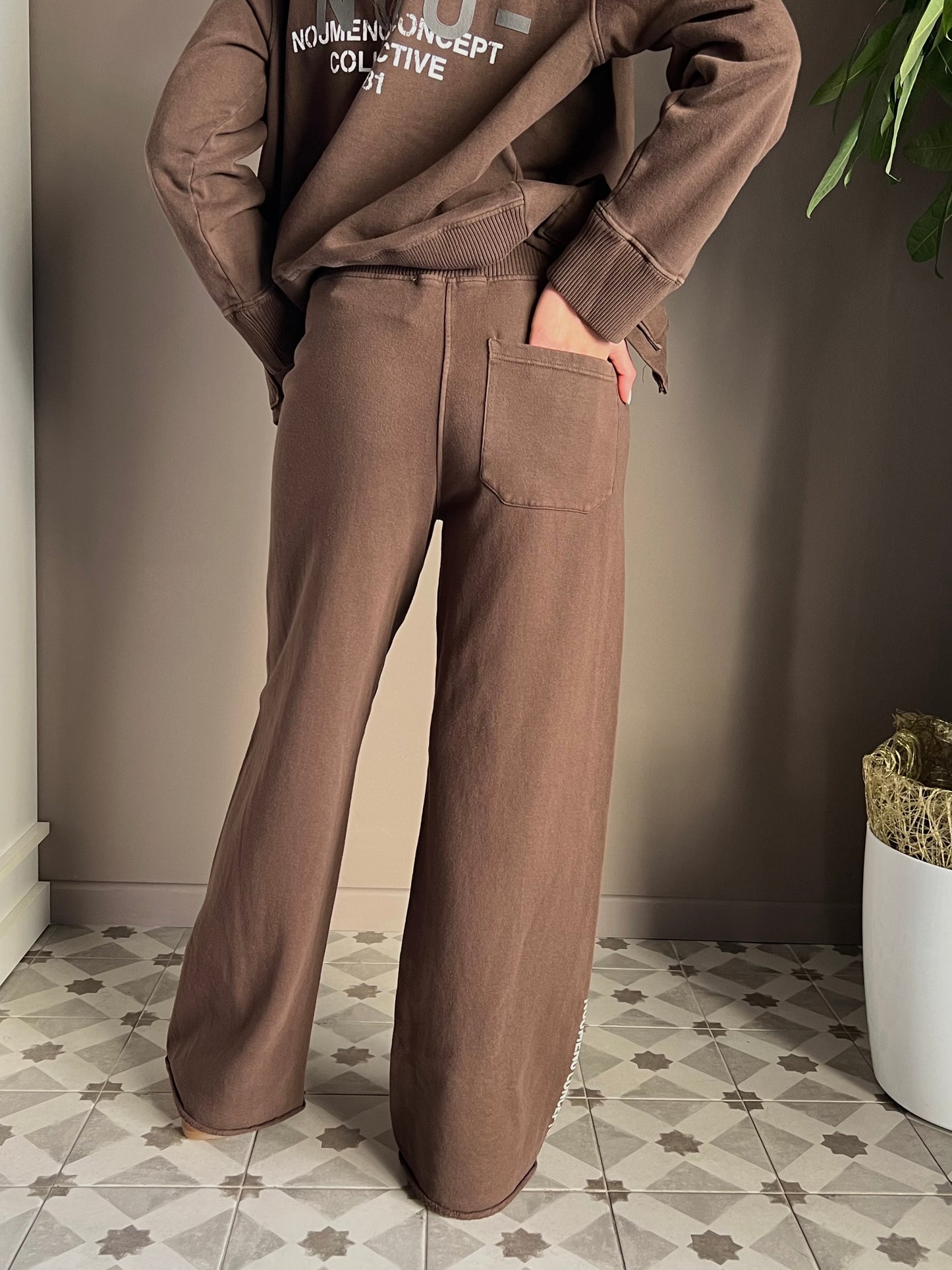 Pantalone in felpa cioco Noumeno Concept