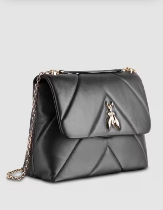 Borsa tracolla Fly Padded nera