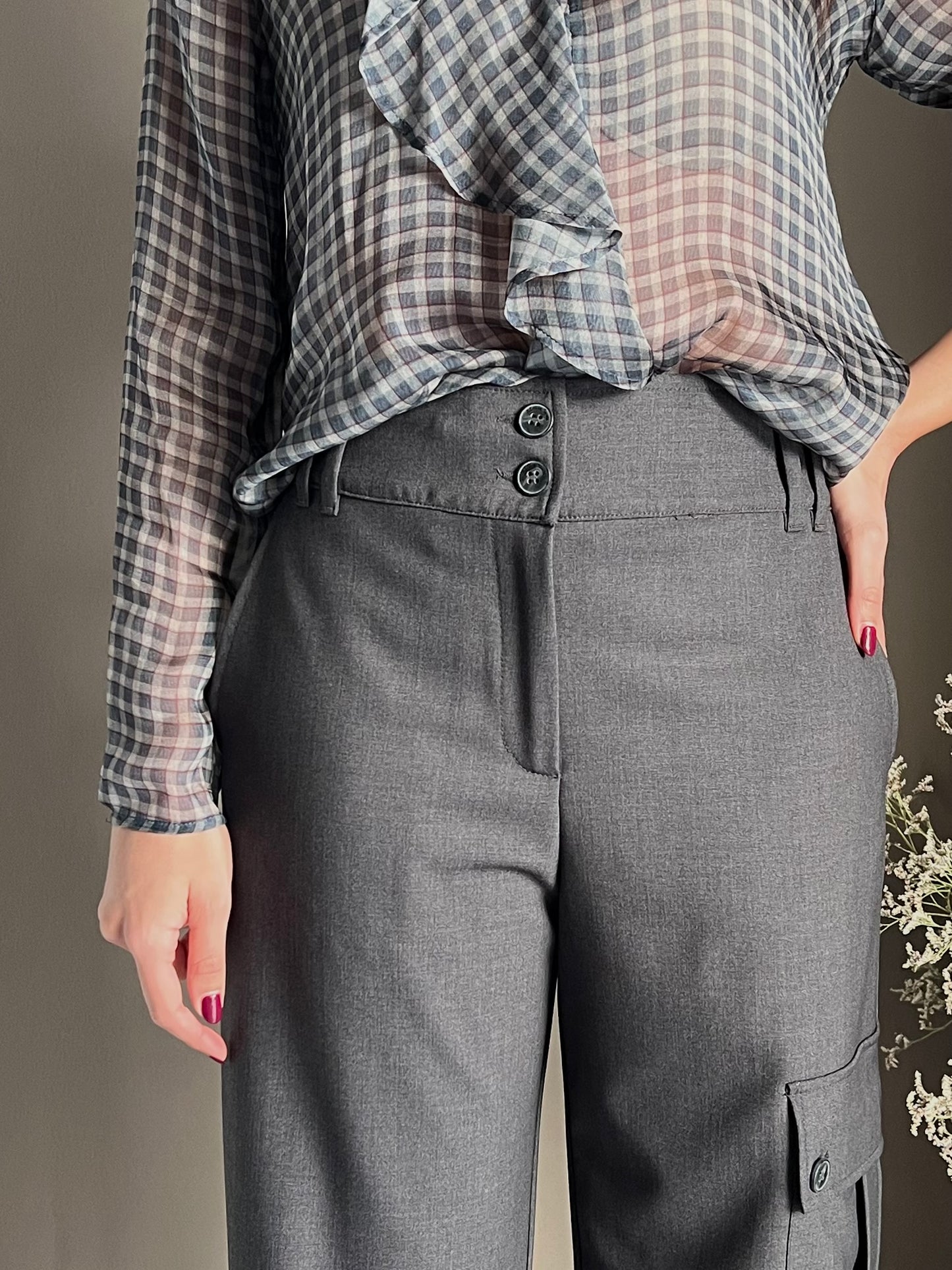 Pantalone cargo Alessia Santi