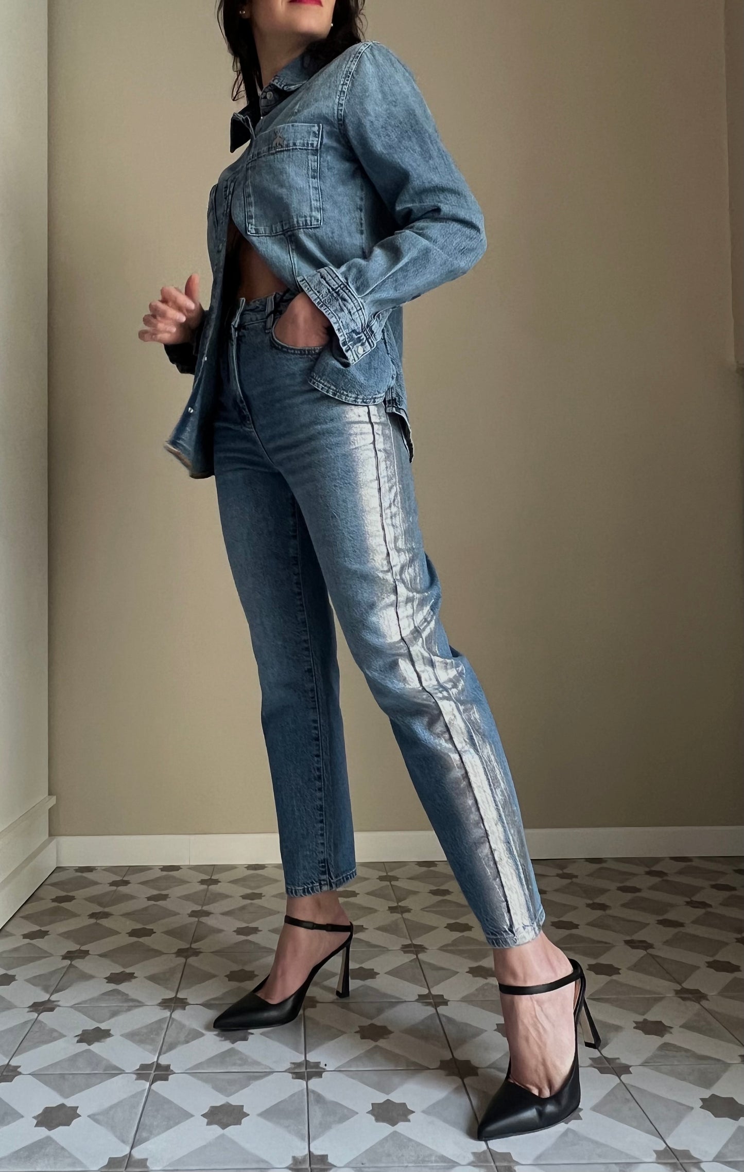 Camicia in denim