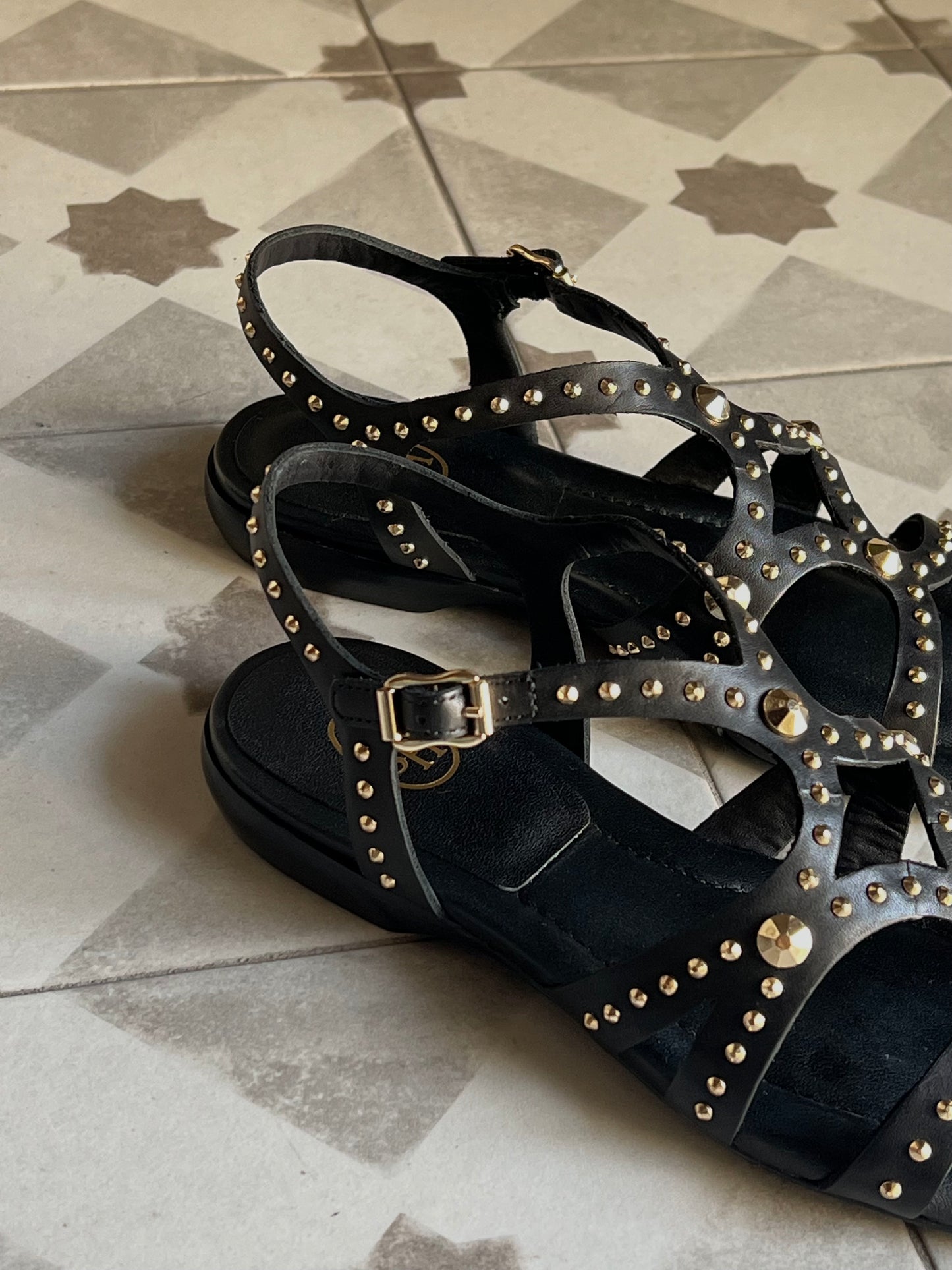Sandalo in pelle Ash Ruby