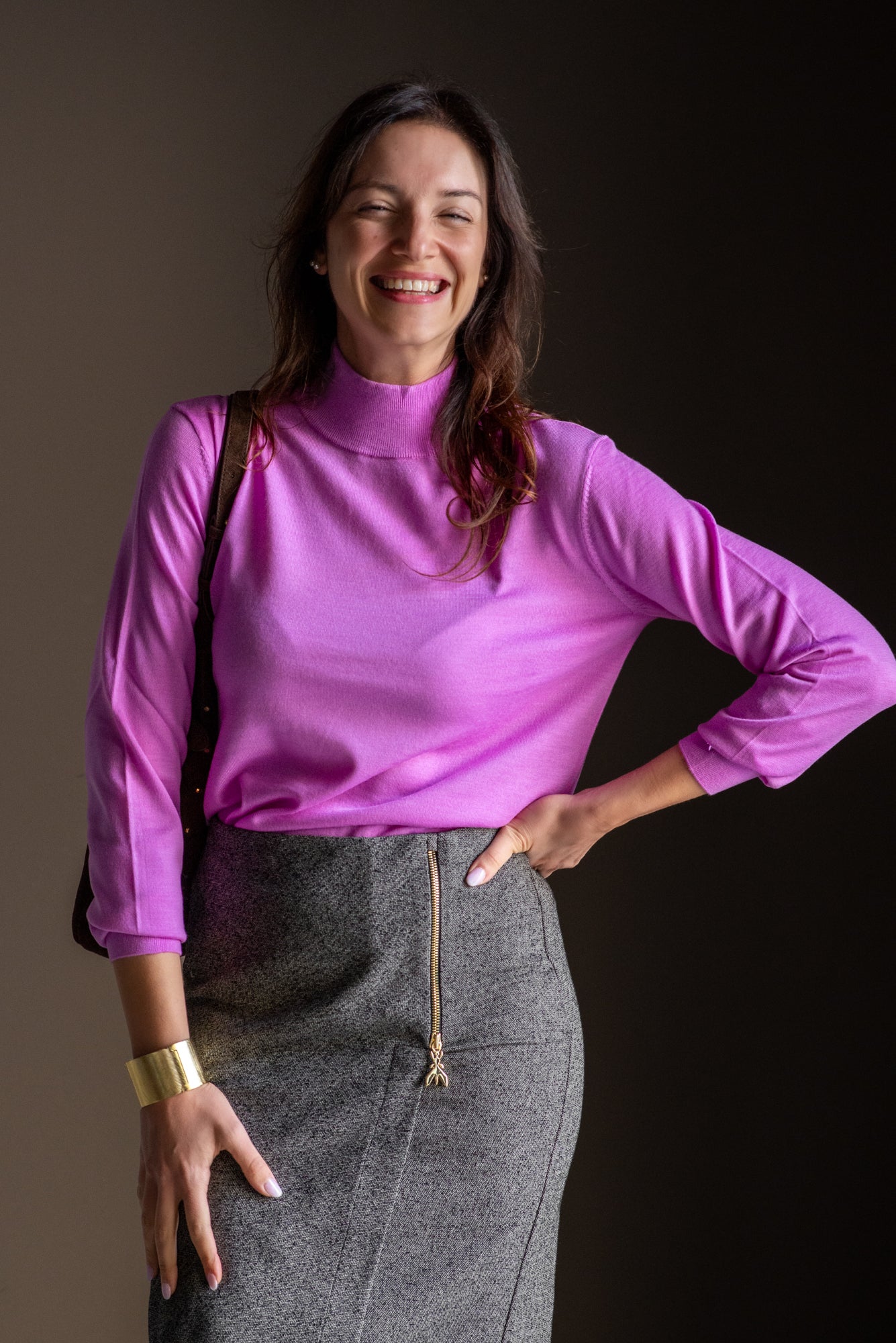 Maglia in pura lana Pink – Patrizia Pepe