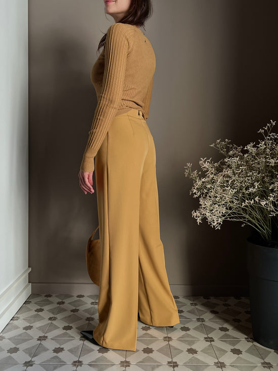 Pantalone fluido Urban beige