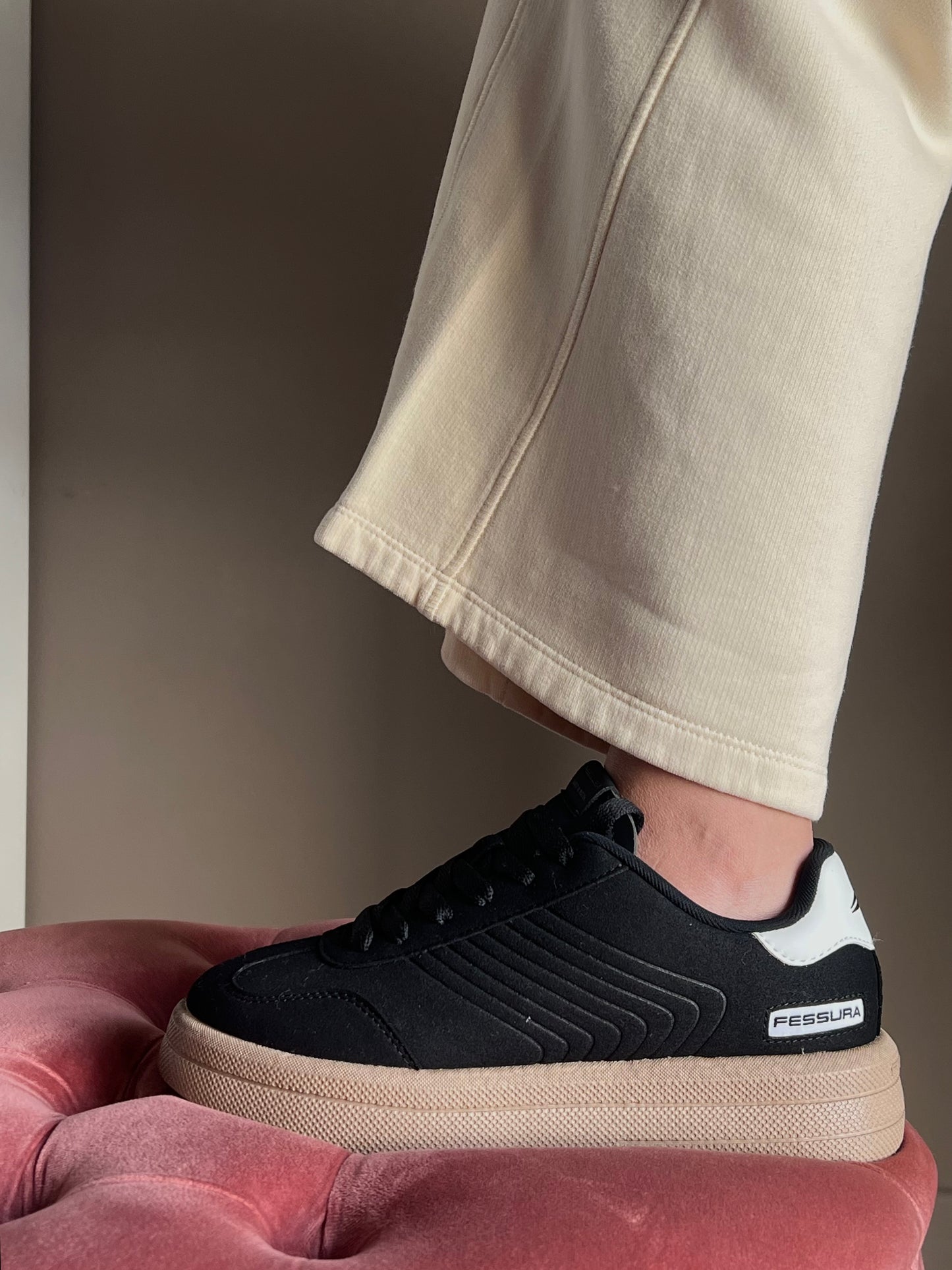 Sneakers Fessura con platform