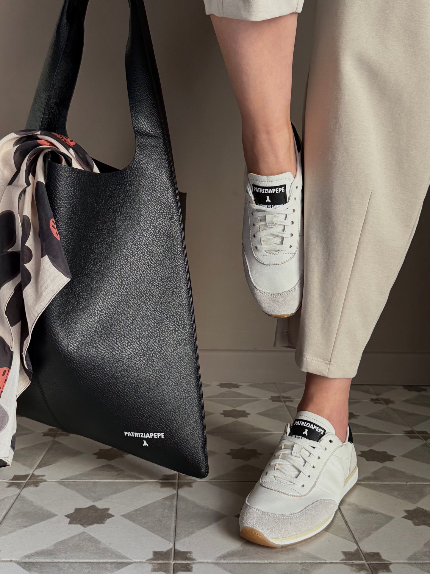 Borsa Patrizia Pepe maxi shopper