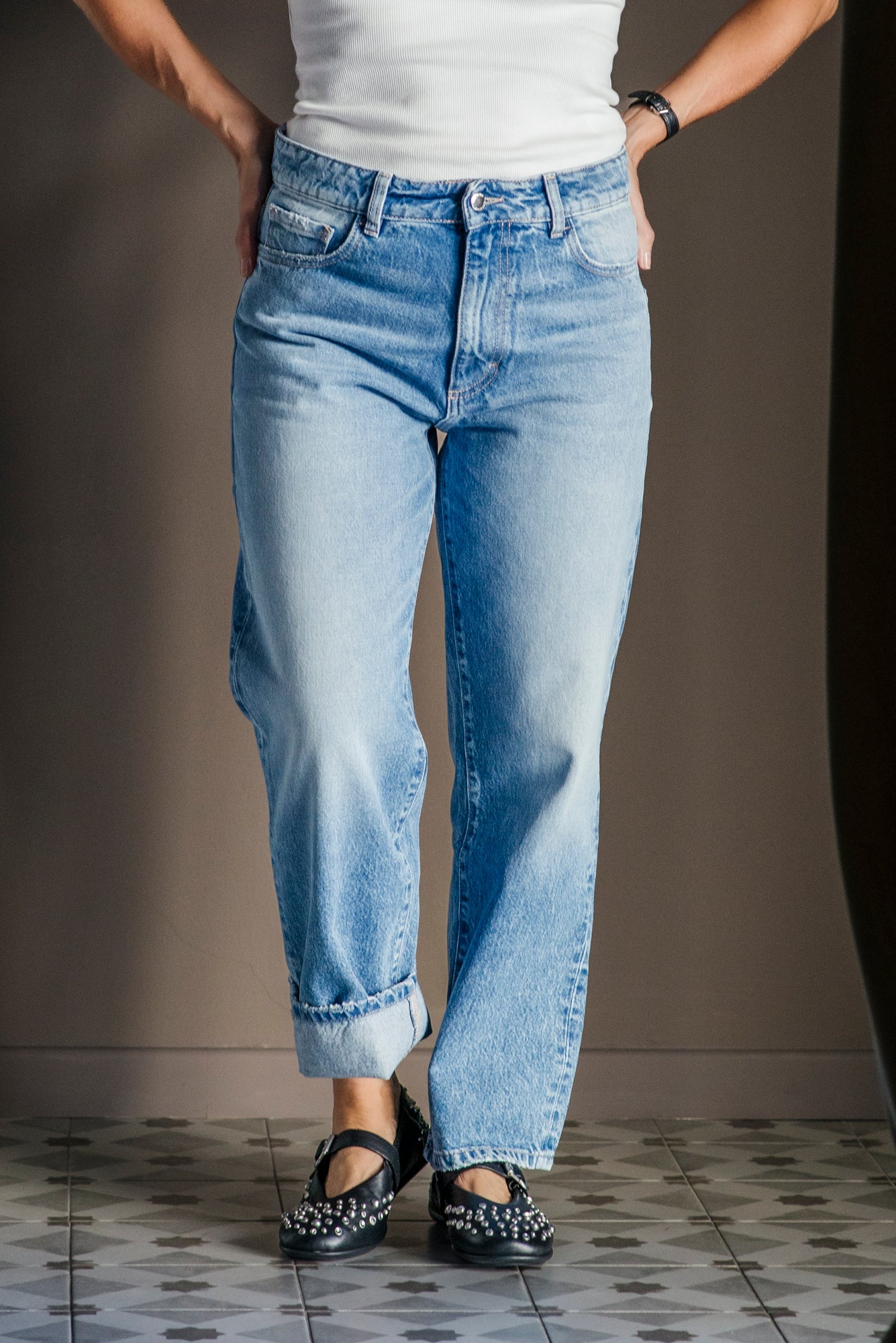 Pantalone Denim mod Jill Blu Light