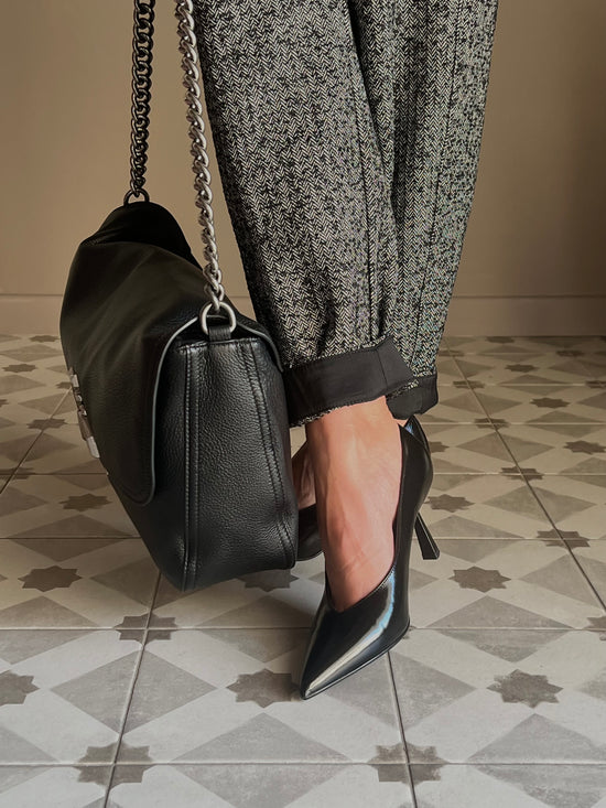 Borsa a spalla grande Fly con catena