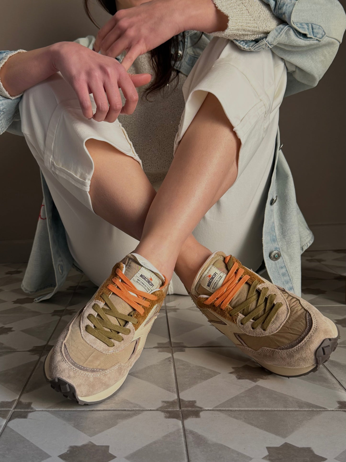 Sneaker Moaconcept Tobacco