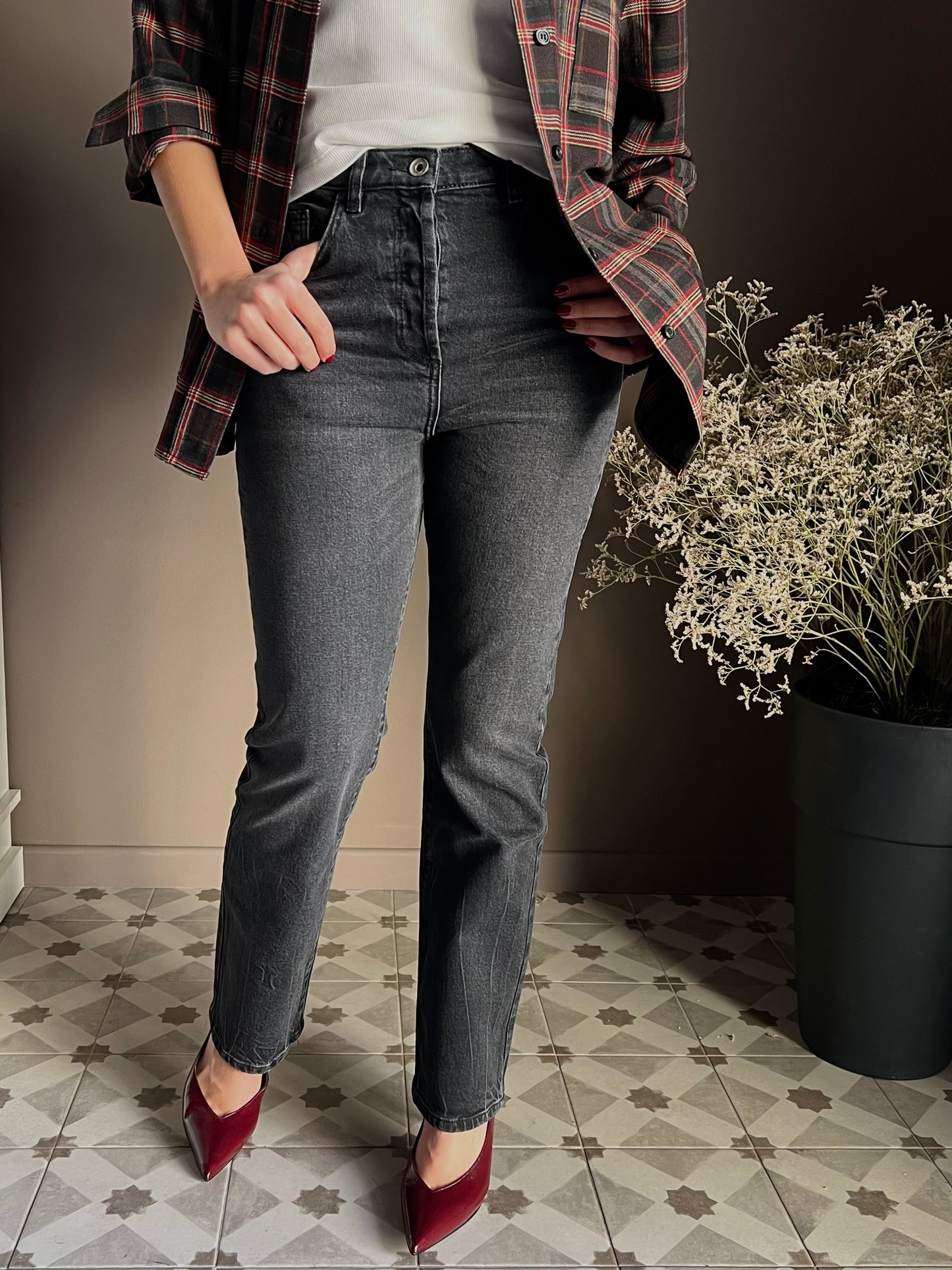 Pantalone denim slim Patrizia Pepe