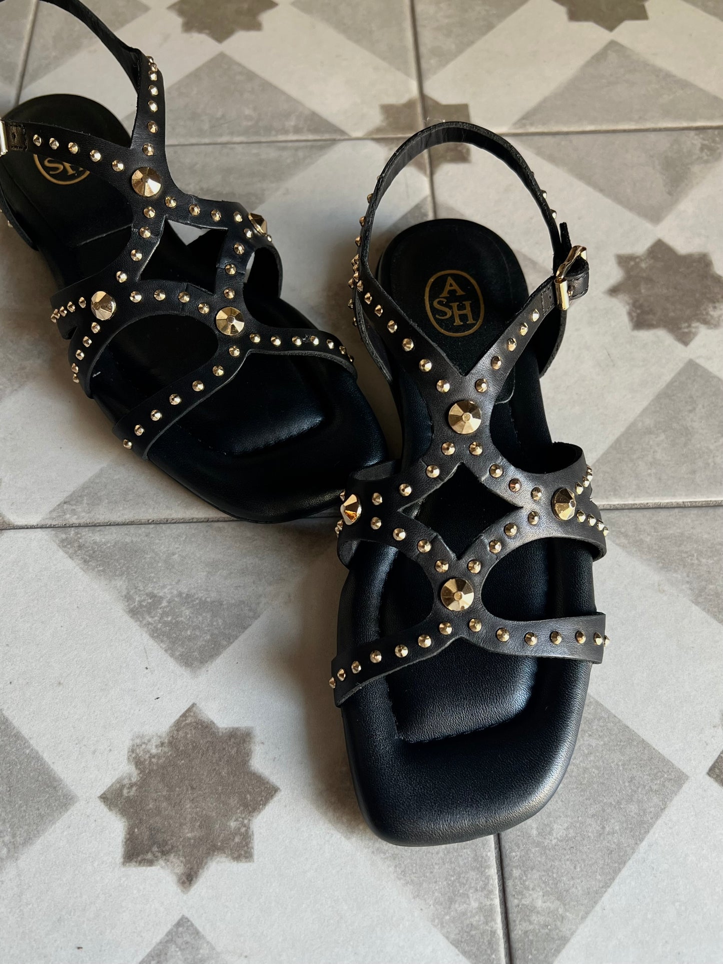 Sandalo in pelle Ash Ruby