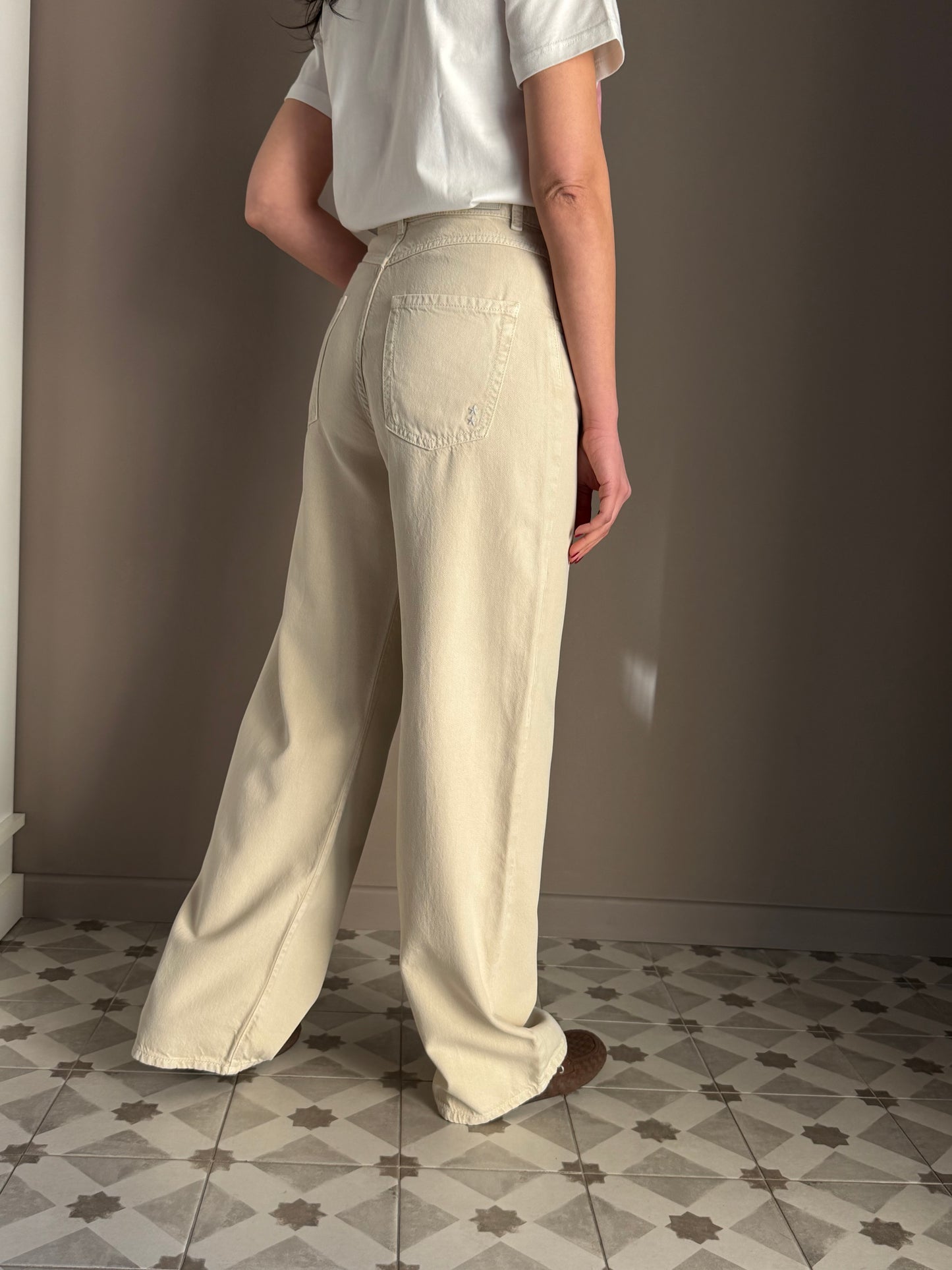 Pantalone Poppy - Crema