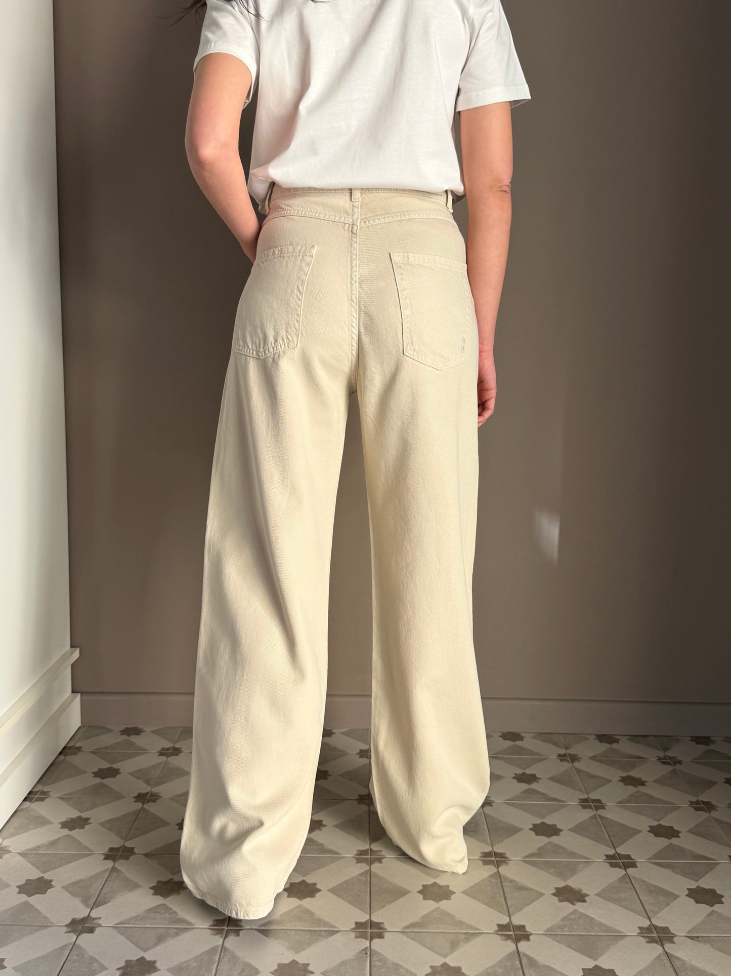 Pantalone Poppy - Crema