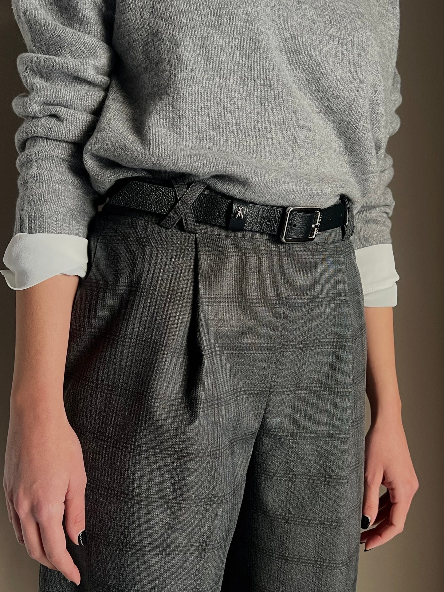 Pantalone a palazzo Ceck antracite