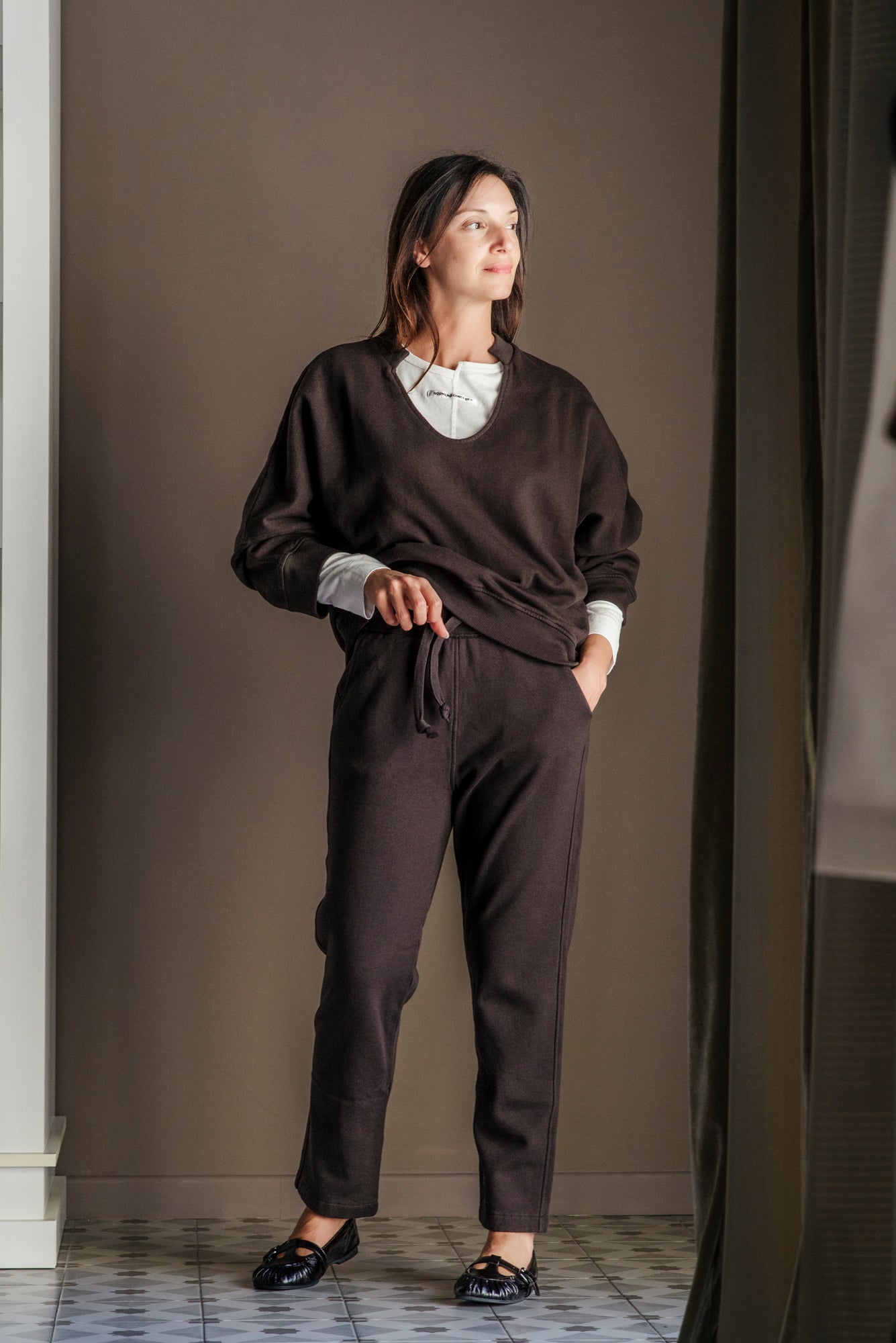 Pantalone in felpa Moro Noumeno Concept.