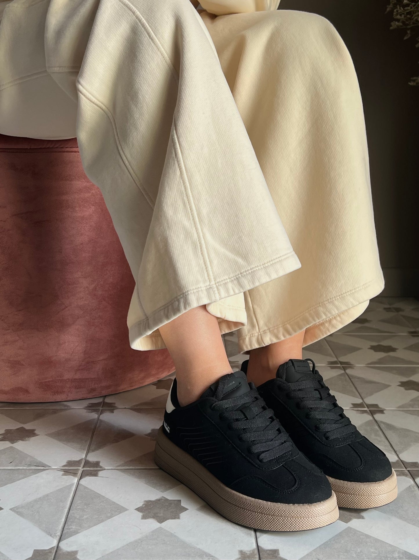 Sneakers Fessura con platform