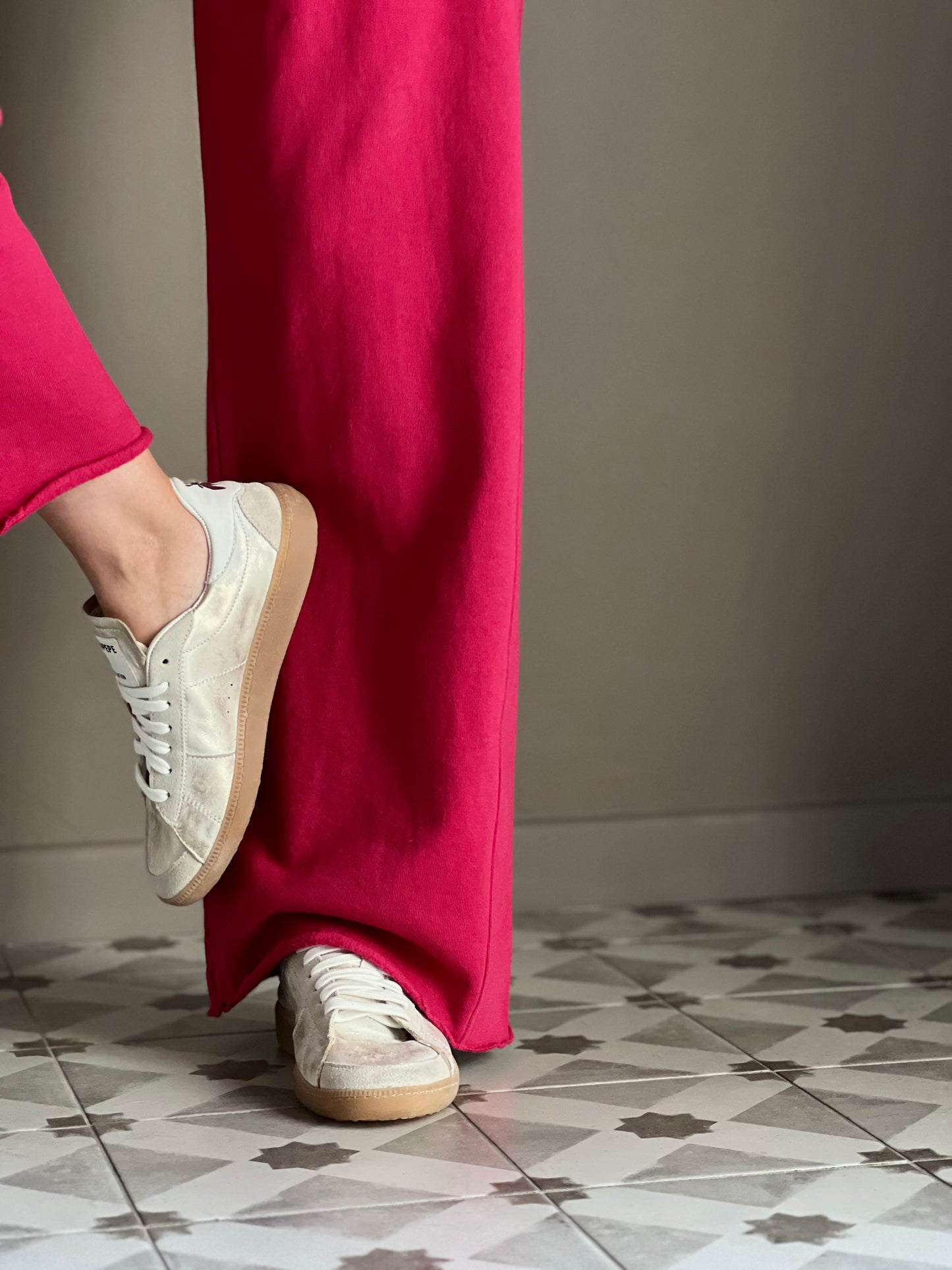 Sneakers in nappa sfumata Gold