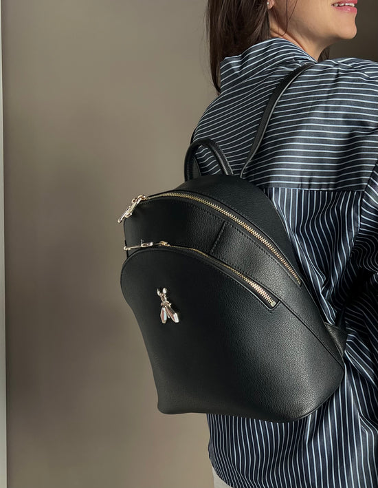 Borsa zaino in pelle