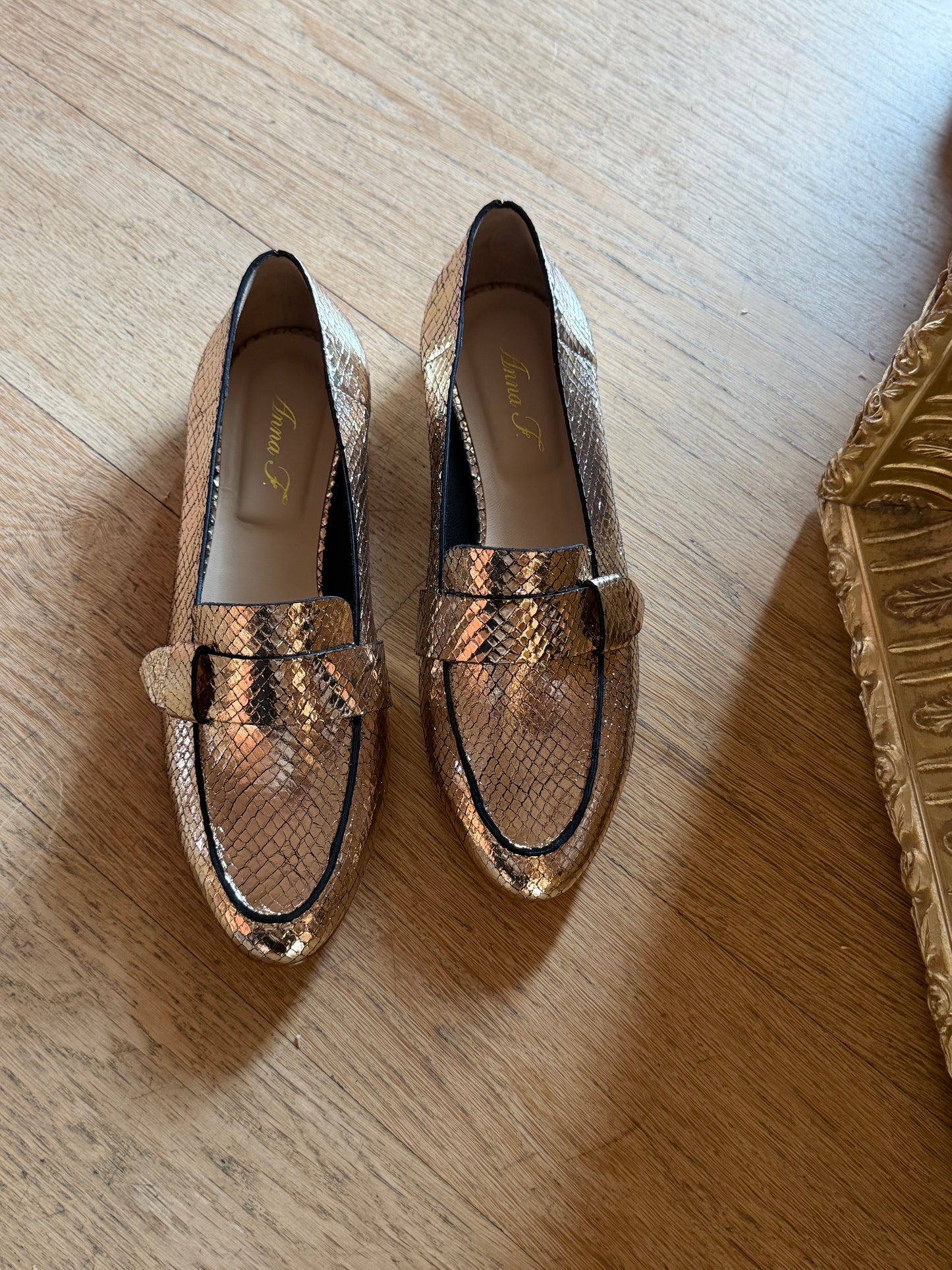 Mocassino whips platino