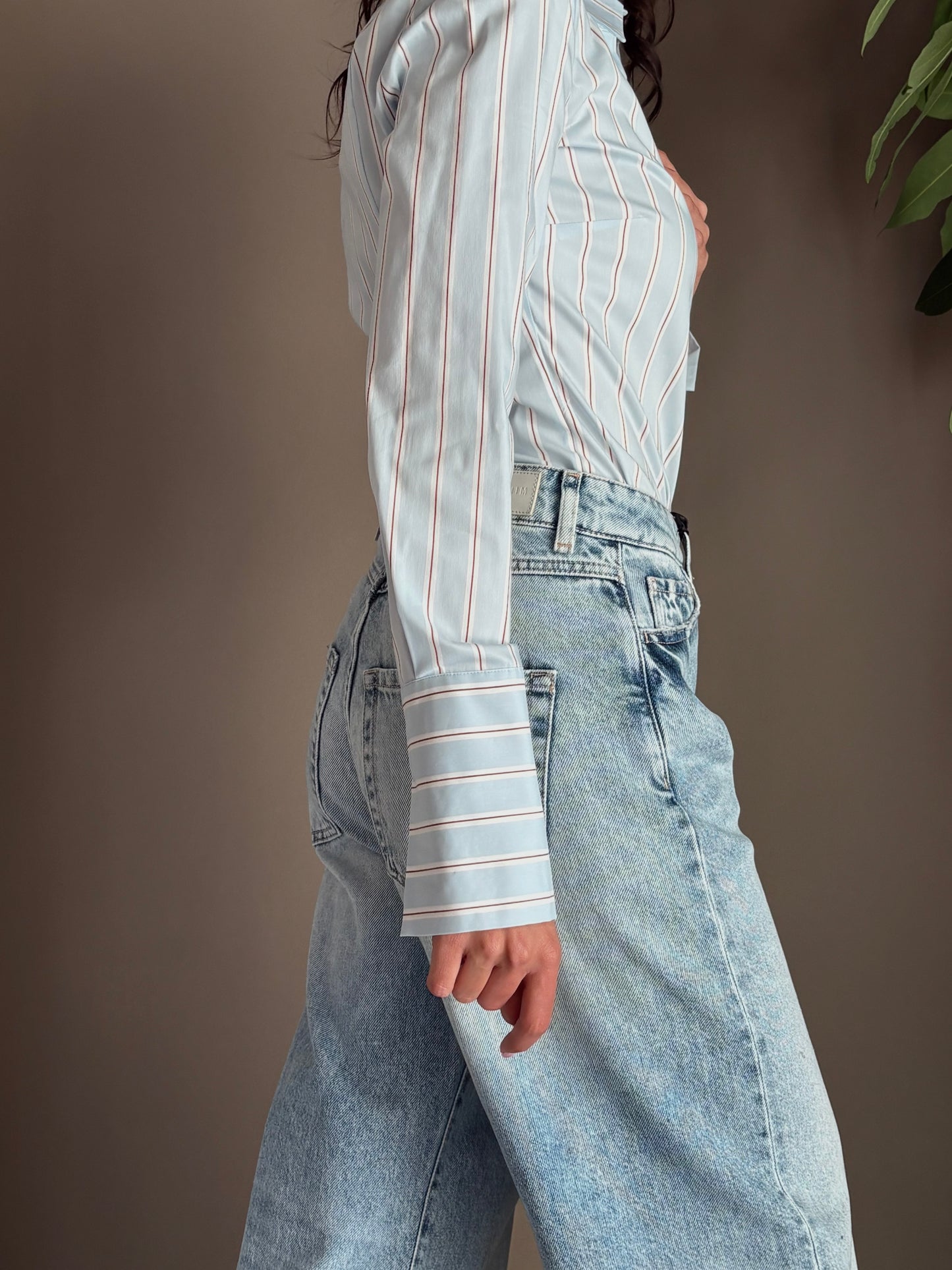 Camicia a body Water Stripes