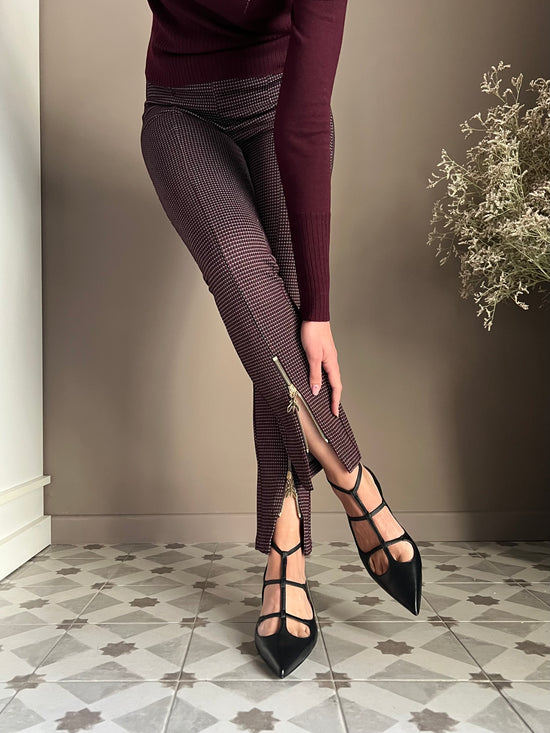 Pantalone slim fit in punto milano Patrizia Pepe