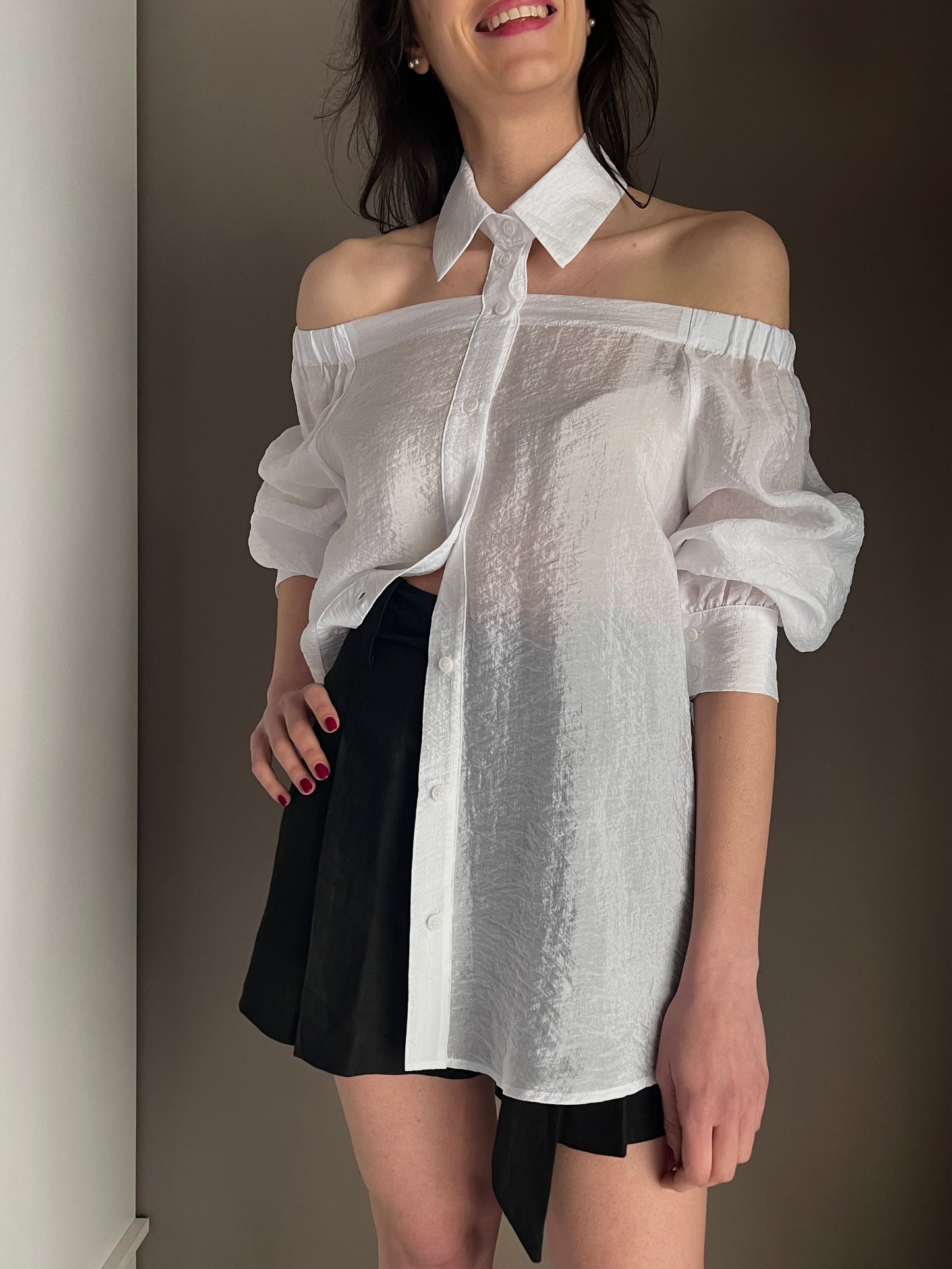 Camicia cot-out