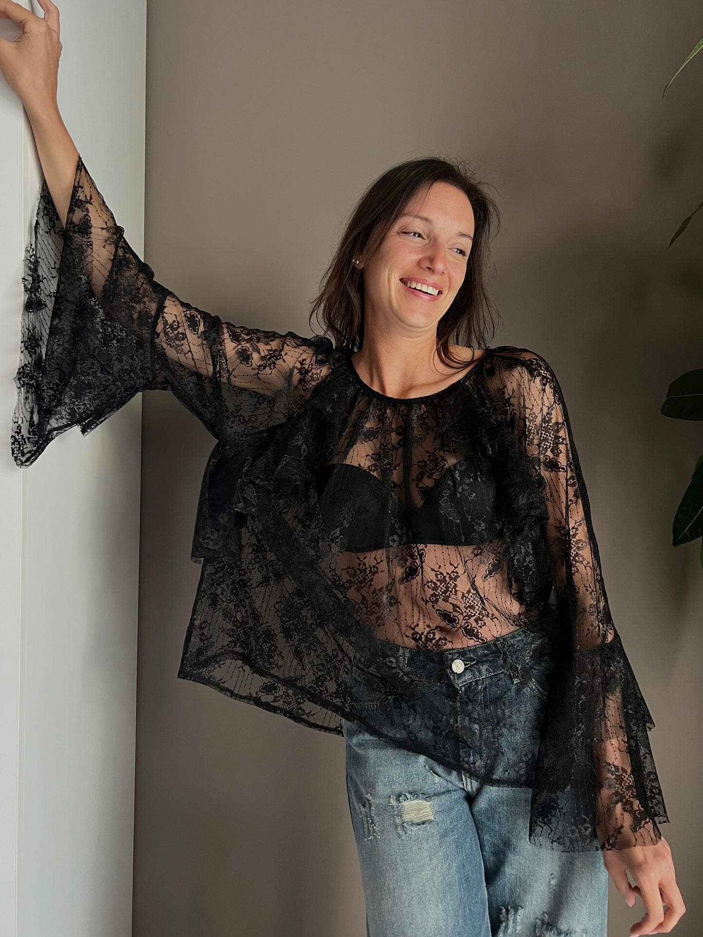 Blusa in pizzo So Allure