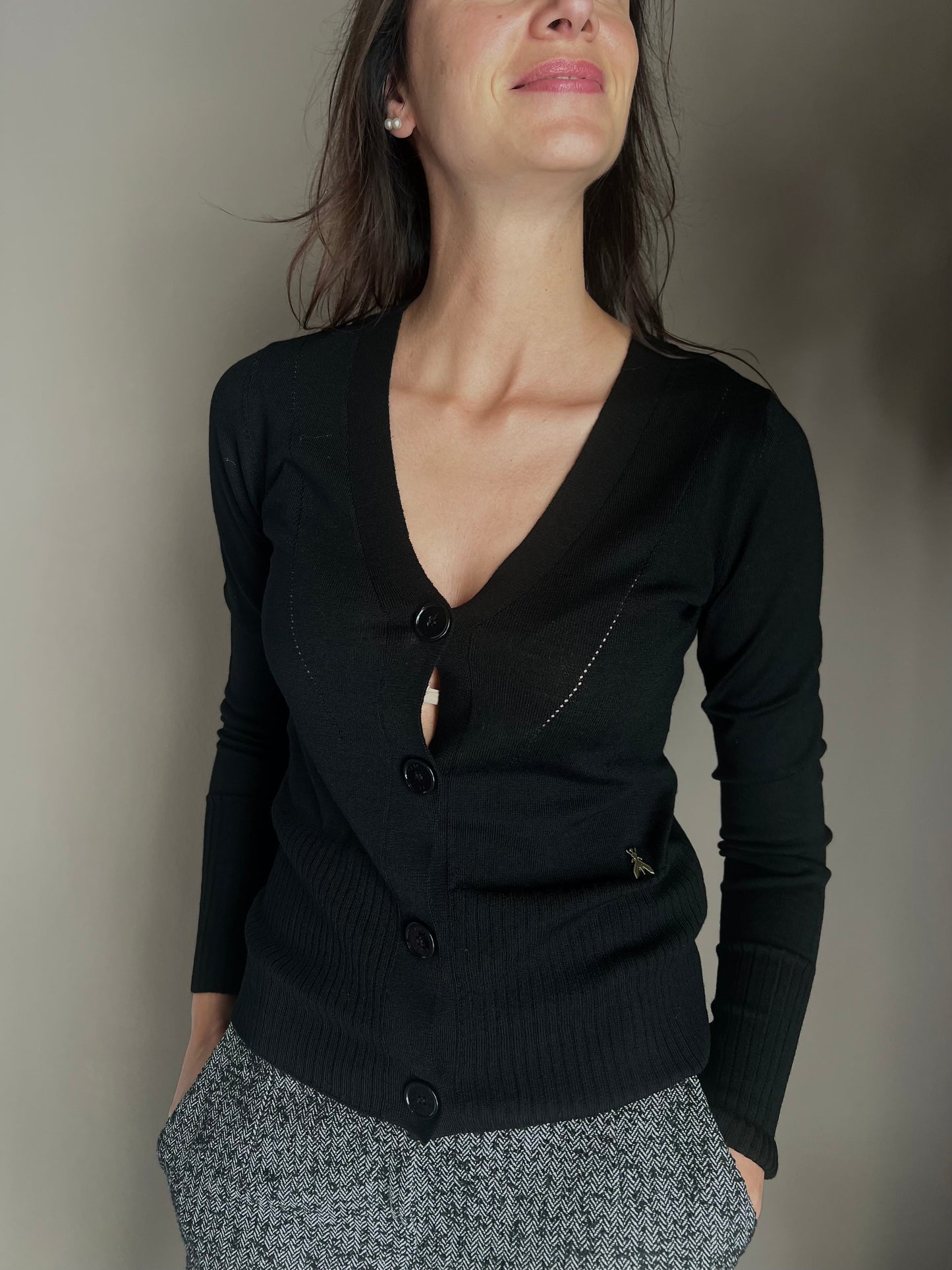 Cardigan in pura lana Patrizia Pepe