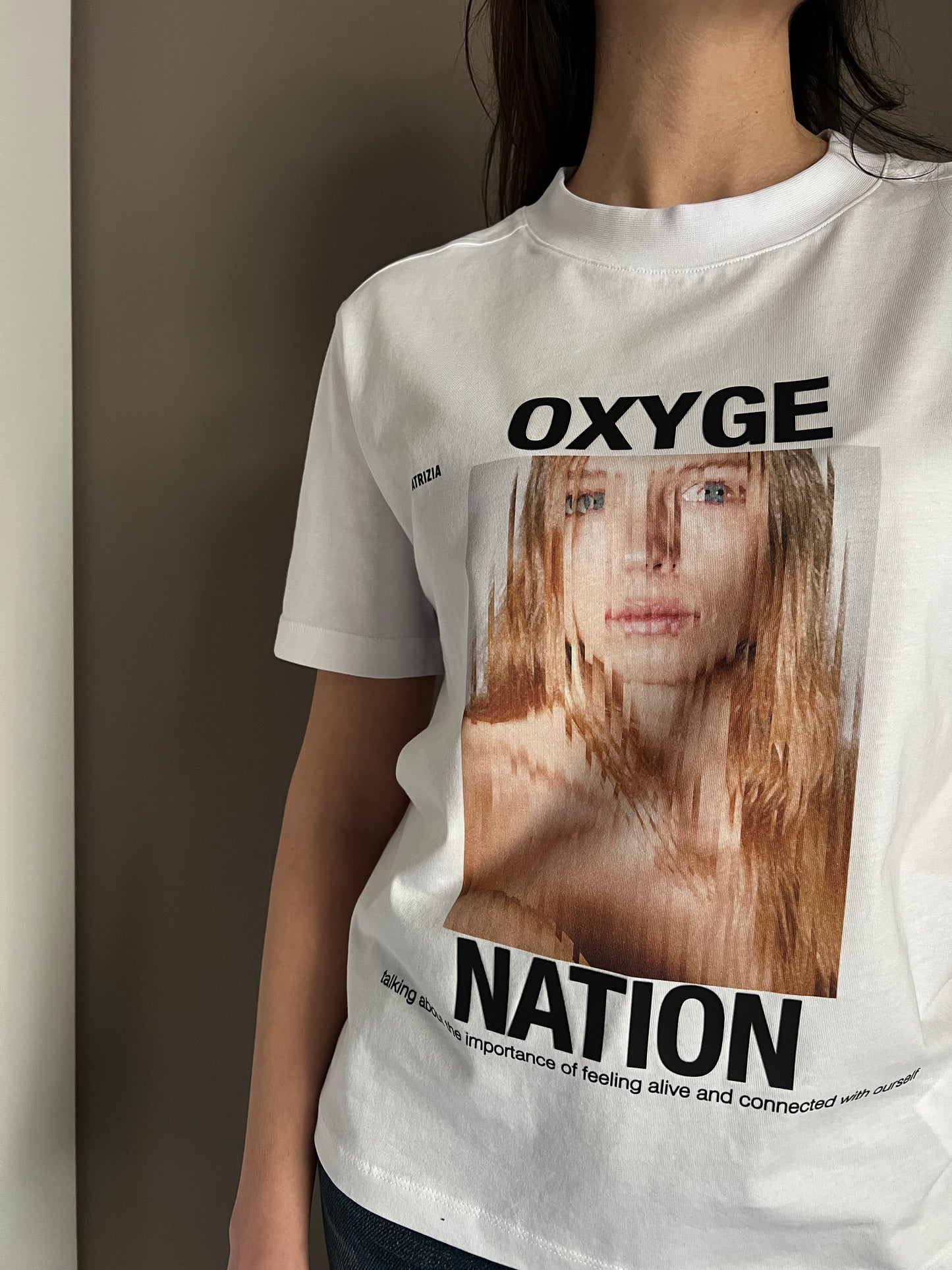 T-shirt Oxygen Nation in cotone