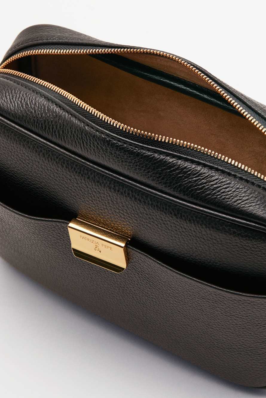 Borsa Tracolla Patrizia Pepe in Pelle Moro