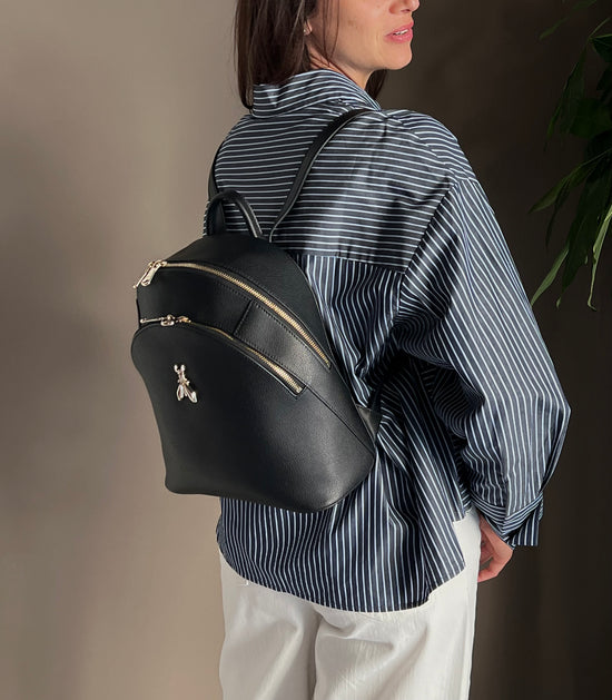 Borsa zaino in pelle
