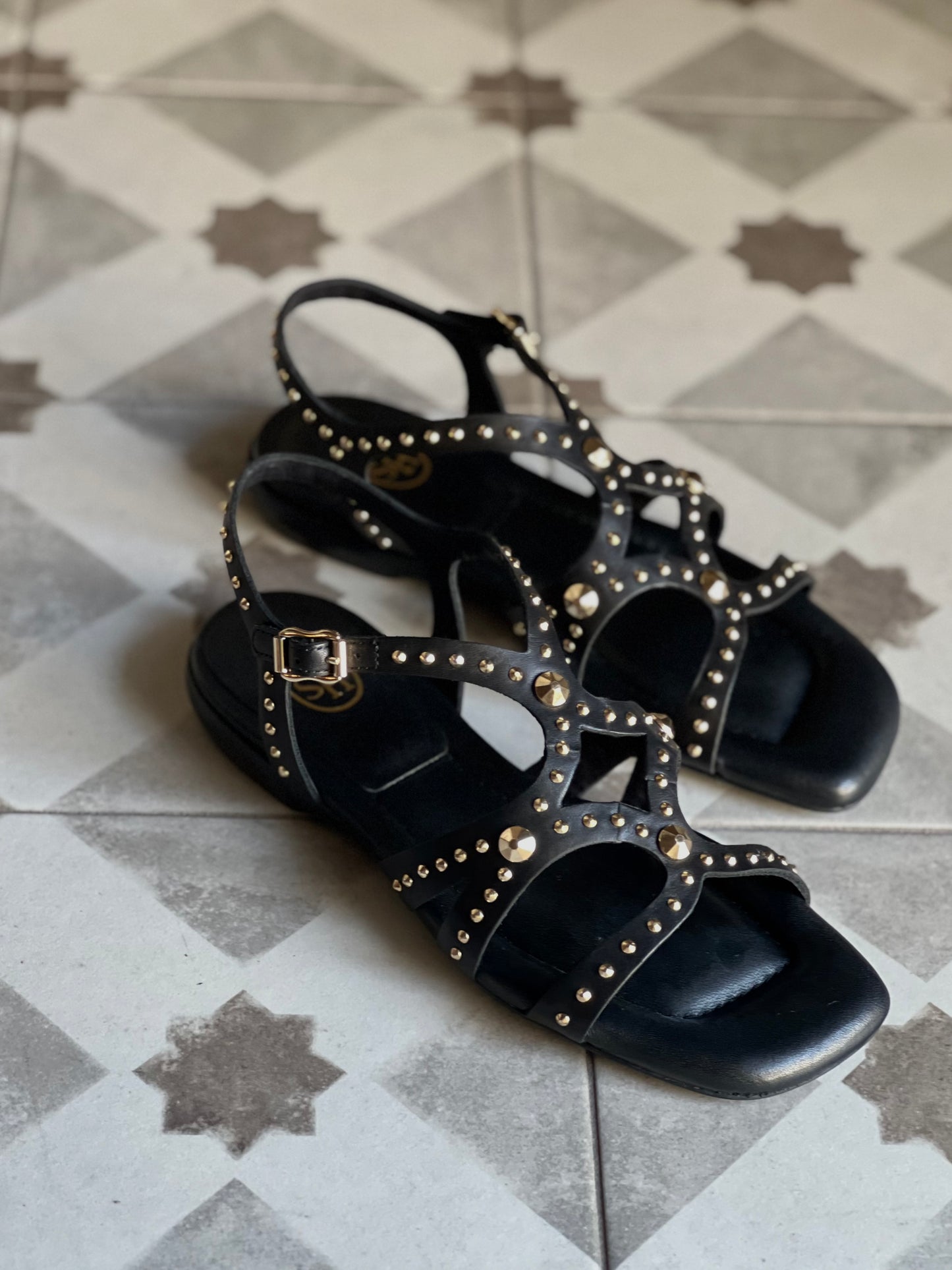 Sandalo in pelle Ash Ruby