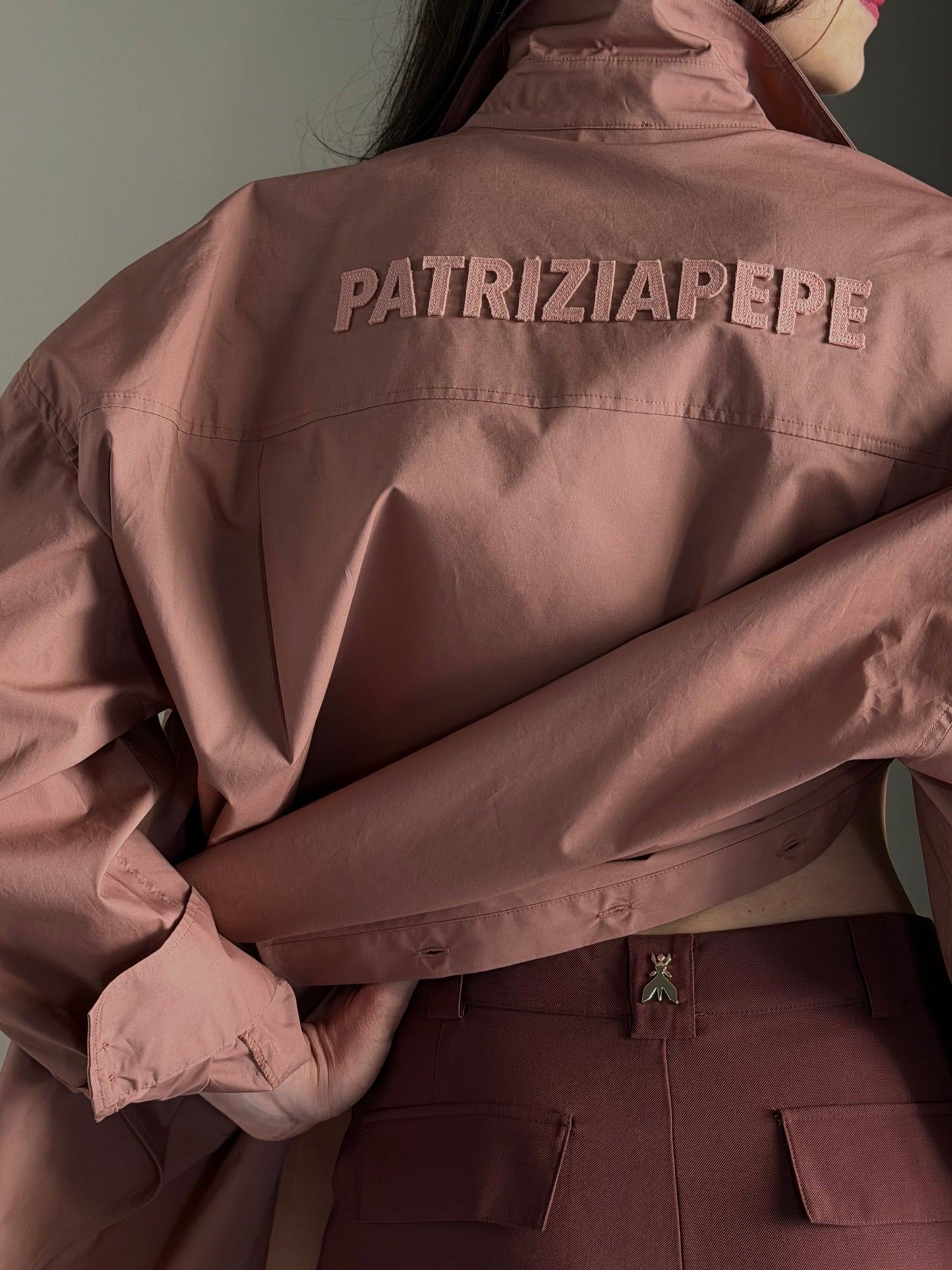 Camicia Oversize Patrizia Pepe – Terracotta