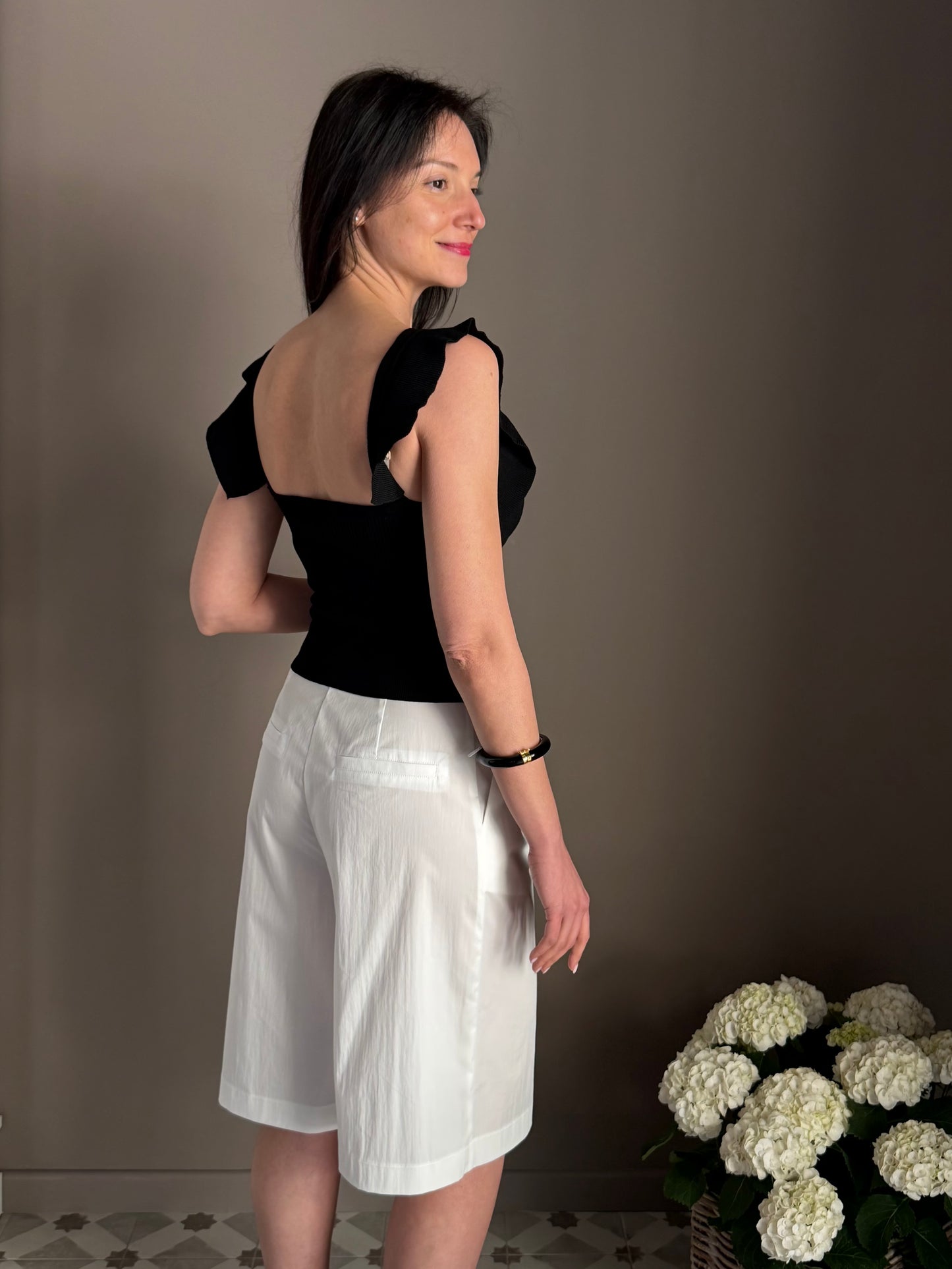 Top So Allure a Costine con Rouches