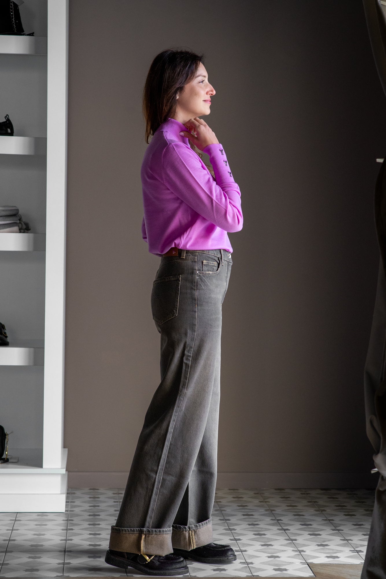 Jeans Patrizia Pepe– Grigio Charcoal