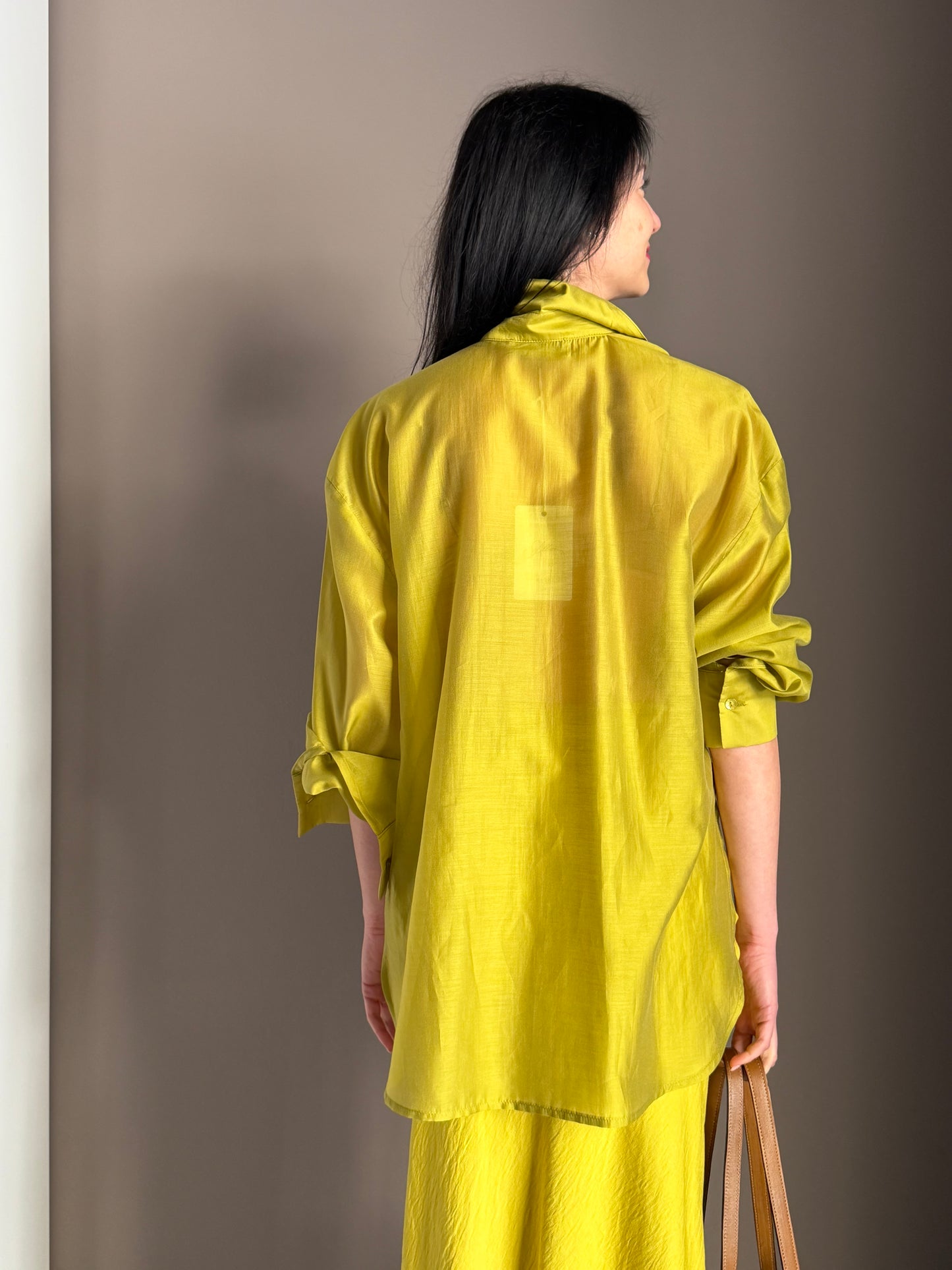 Camicia Lyocell Lime