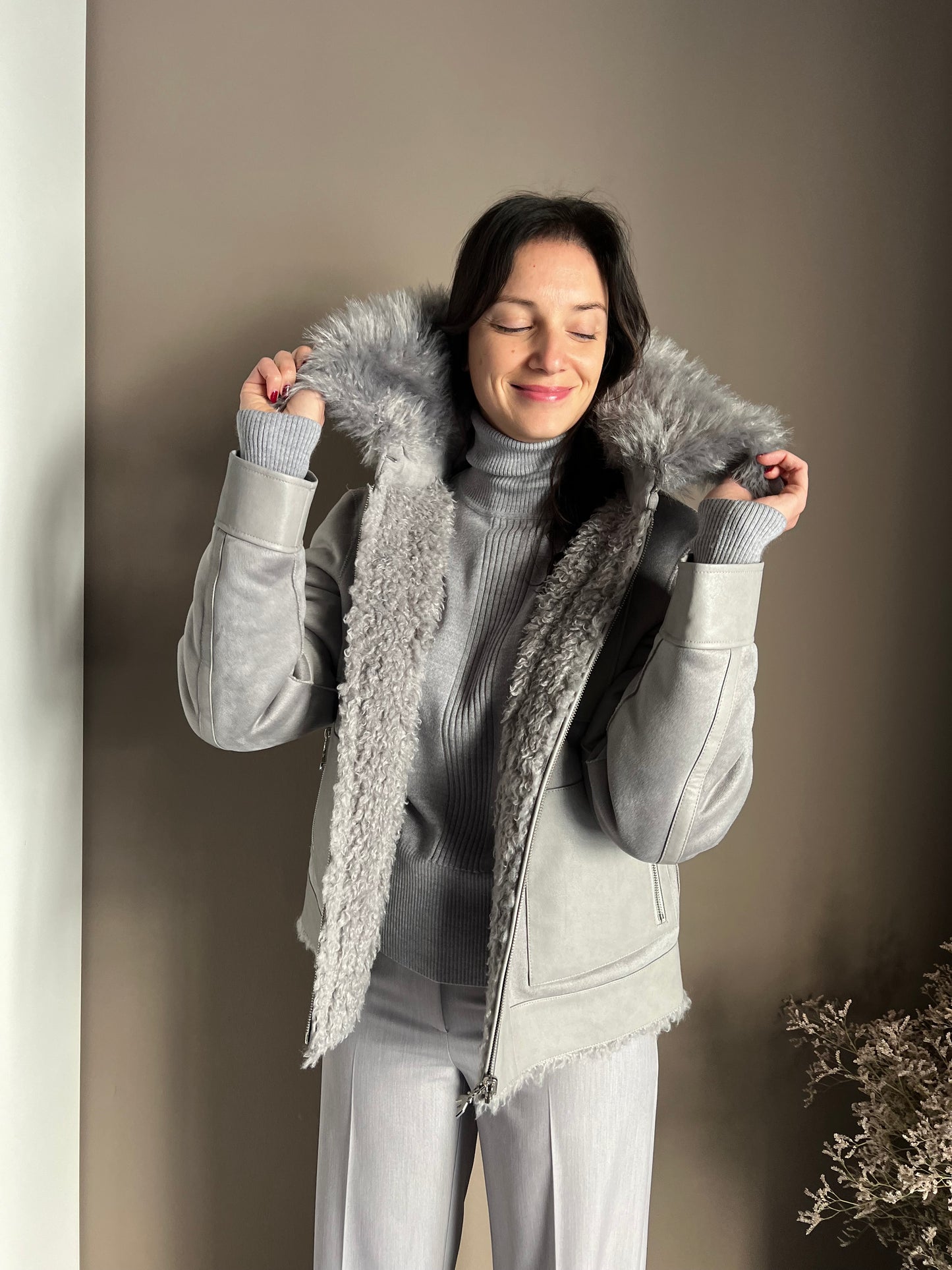 Giubbotto reversibile Fluffy Patrizia Pepe