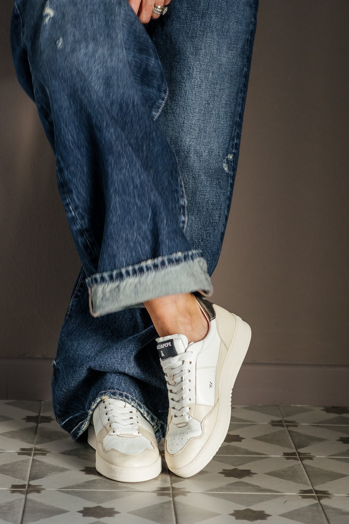 Sneakers in pelle Patrizia Pepe