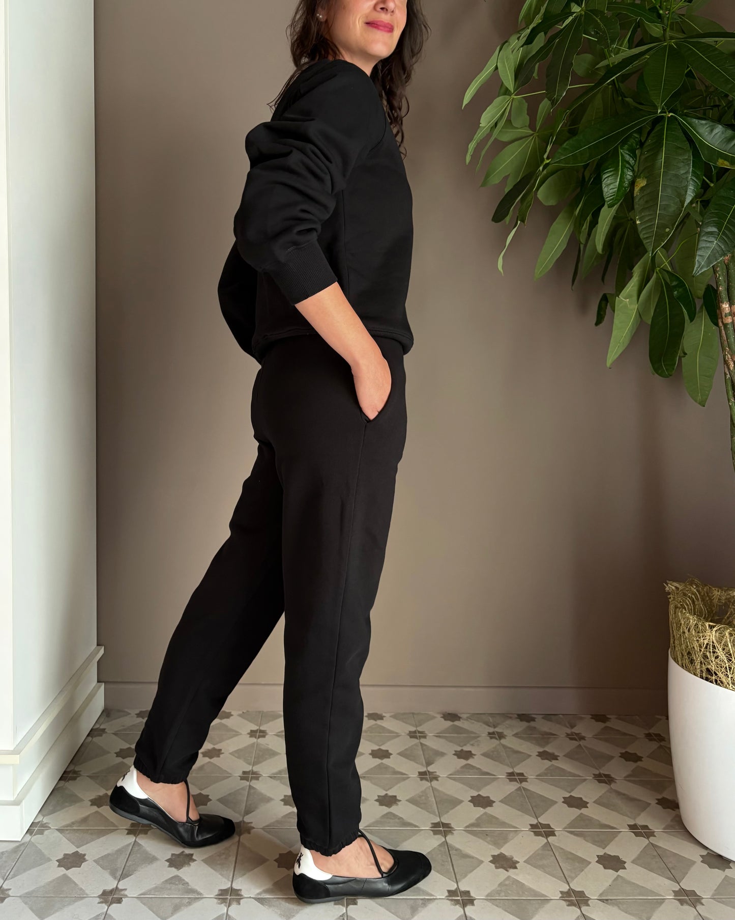 Pantaloni jogger in felpa Patrizia Pepe