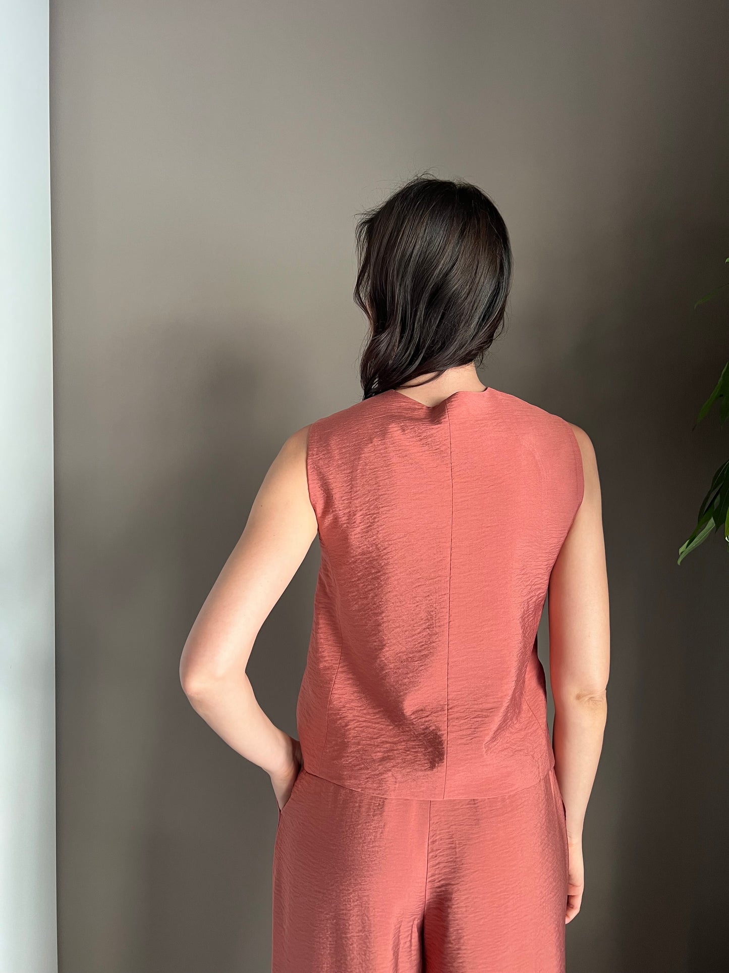 Gilet in viscosa