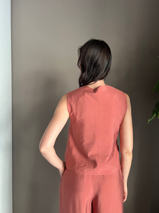 Gilet in viscosa