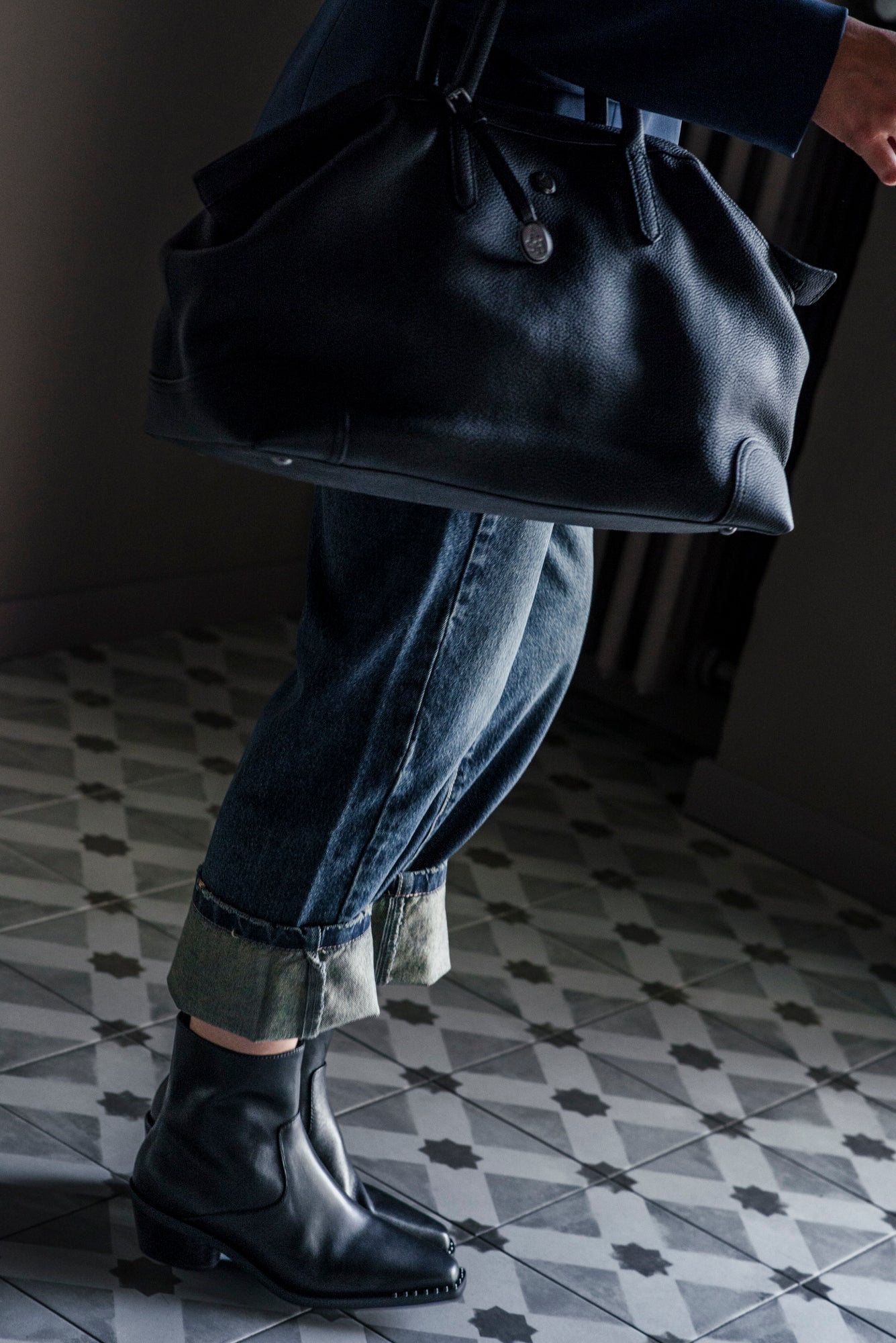 Stivaletto texano in pelle Ash