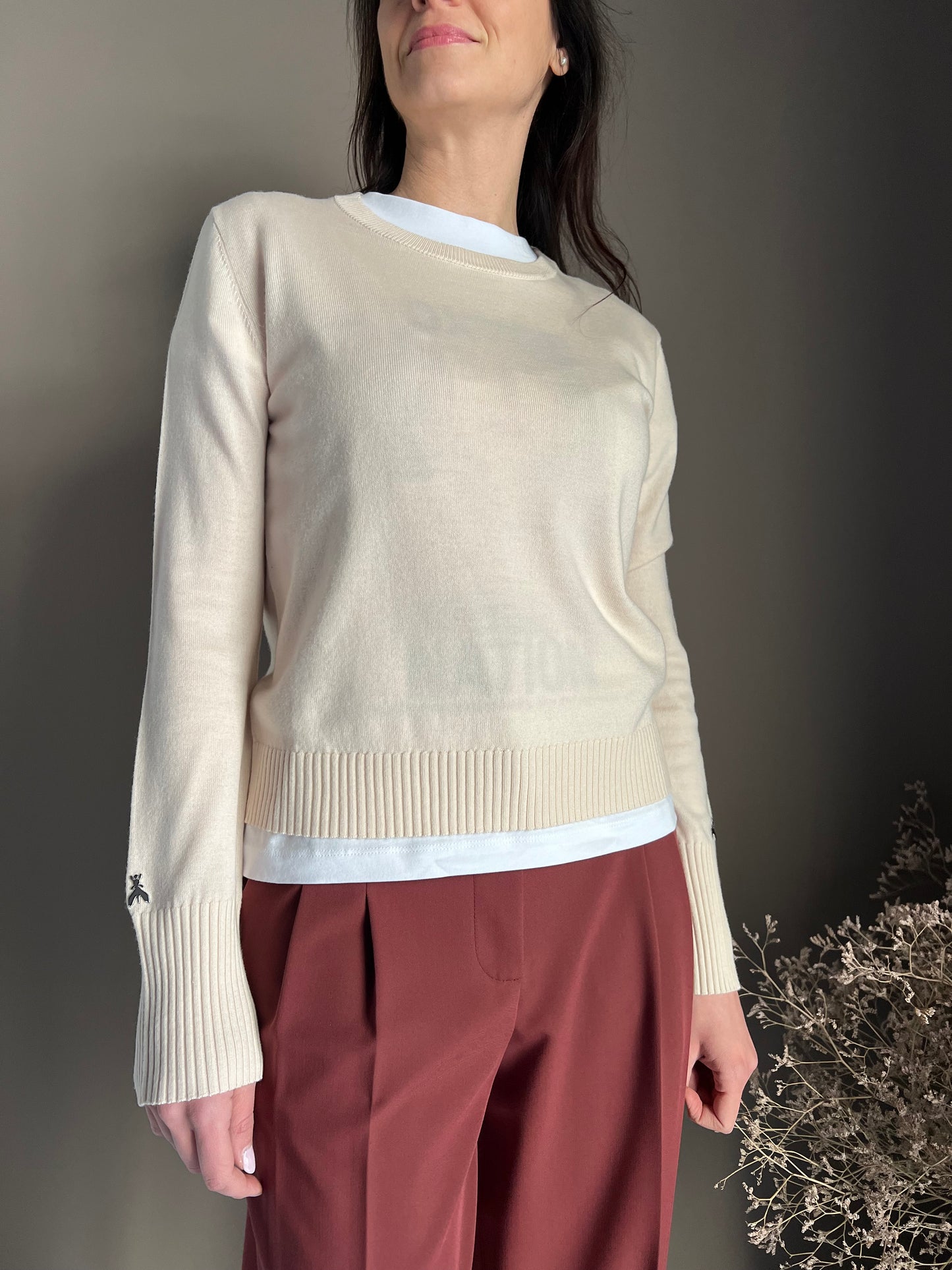 Maglia girocollo in lana Patrizia Pepe