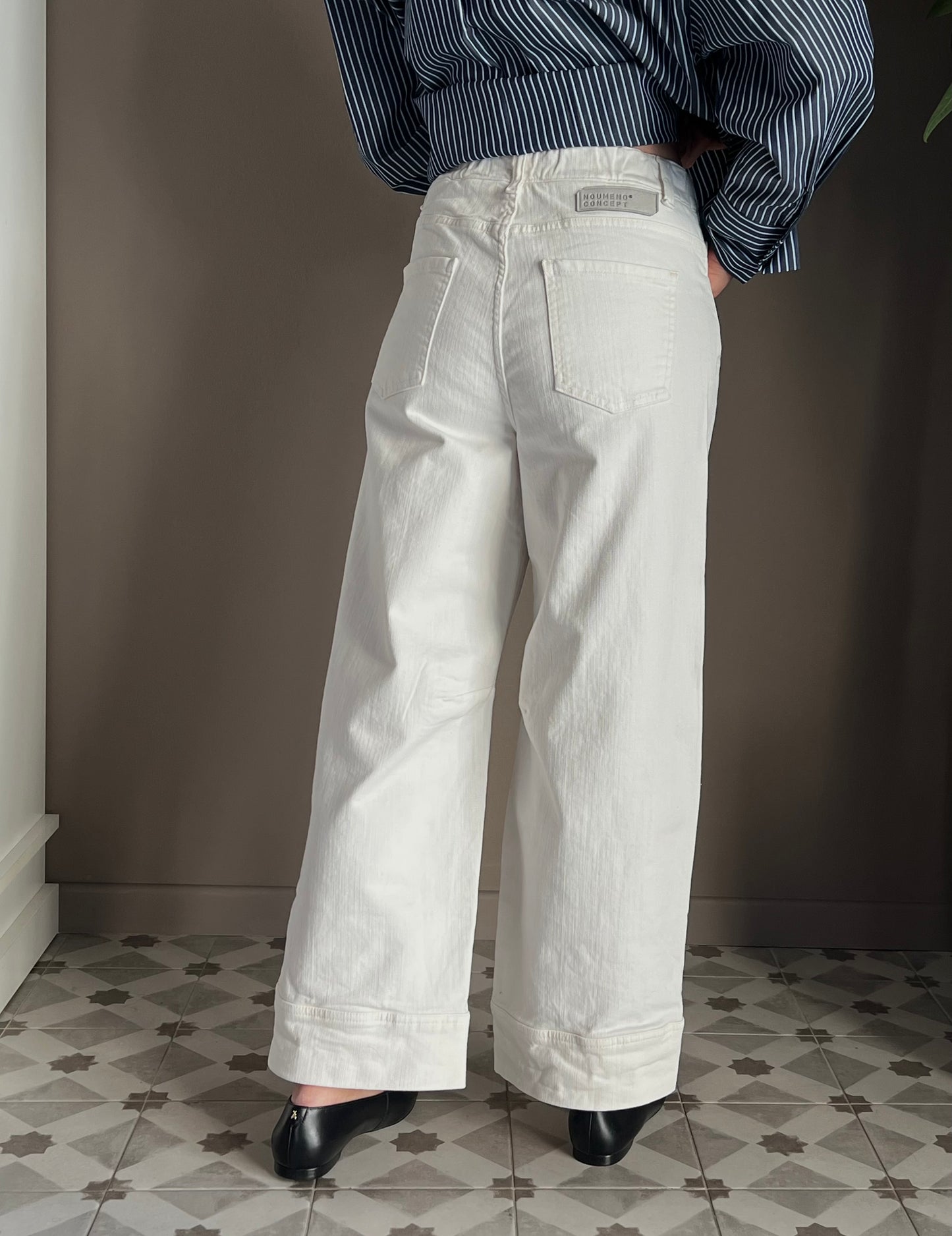 Pantalone Milk in cotone Noumeno Concept