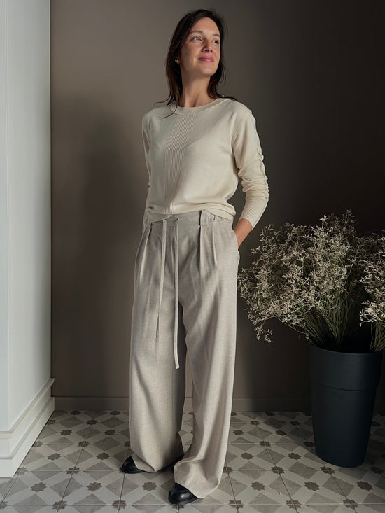 Maglia girocollo Patrizia pepe in pura lana merino