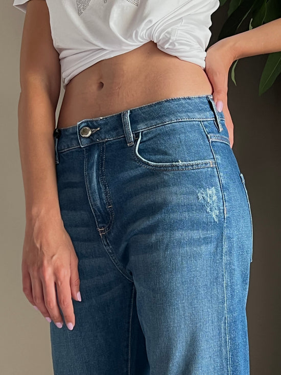 Pantalone Icon Denim modello Mimì