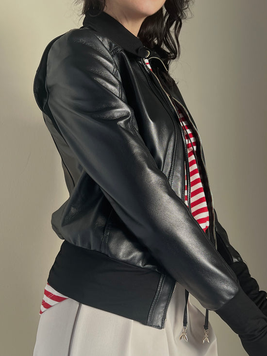 Giacca in pelle