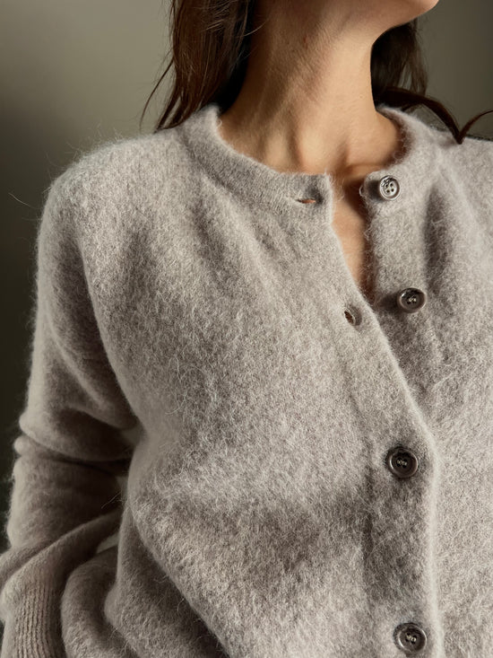 Cardigan soffice in alpaca So Allure