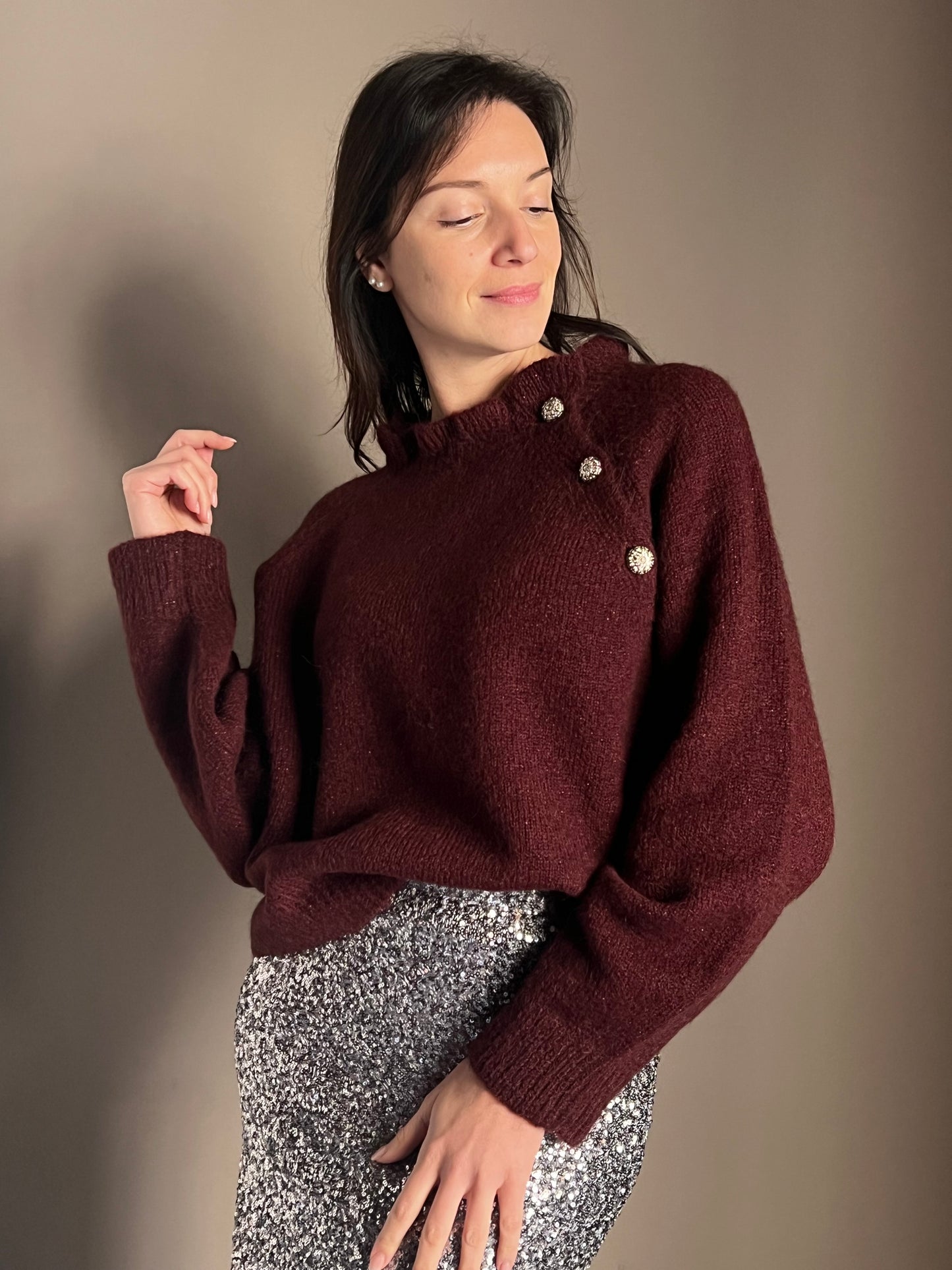 Maglia So Allure con bottoni Saba