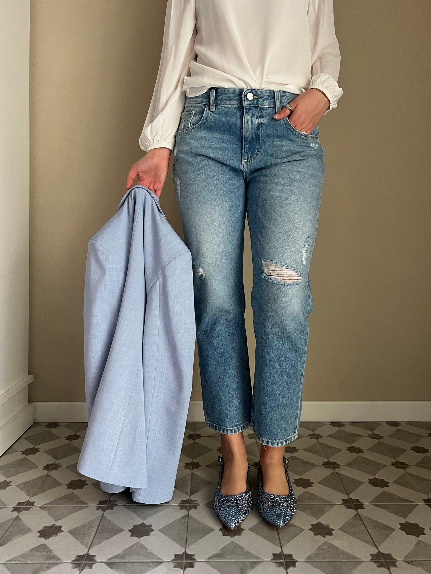 Pantalone jeans Icon Denim mod Lana